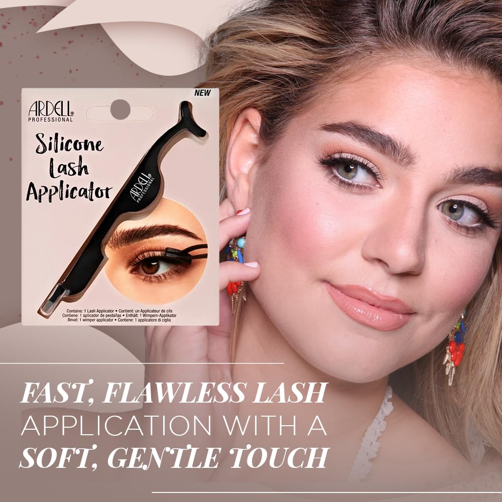 Ardell Silicone Lash Applicator Tool Eyelash Tweezers for Lash Cluster Strip - Thumbnail 3