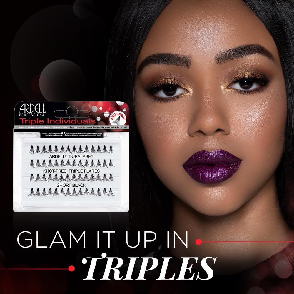 Triple Individuals Knot Free Short Black - Thumbnail 2