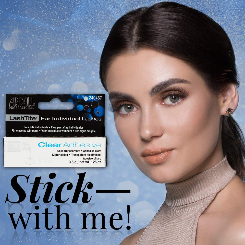 Ardell Lashtite Lash Adhesive Clear for Individual Lashes 0. 125 oz - Thumbnail 2