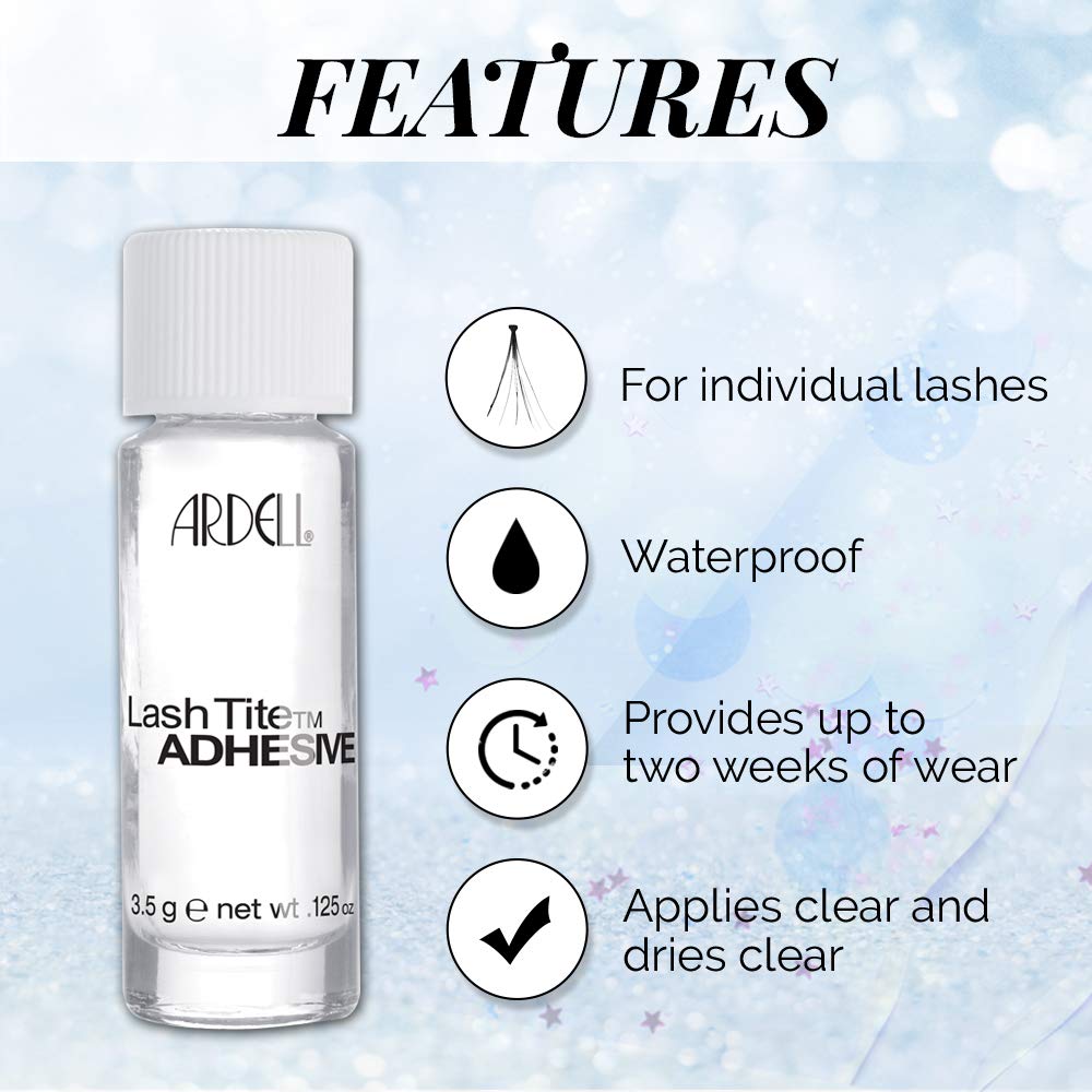 Ardell Lashtite Lash Adhesive Clear for Individual Lashes 0. 125 oz - Thumbnail 3