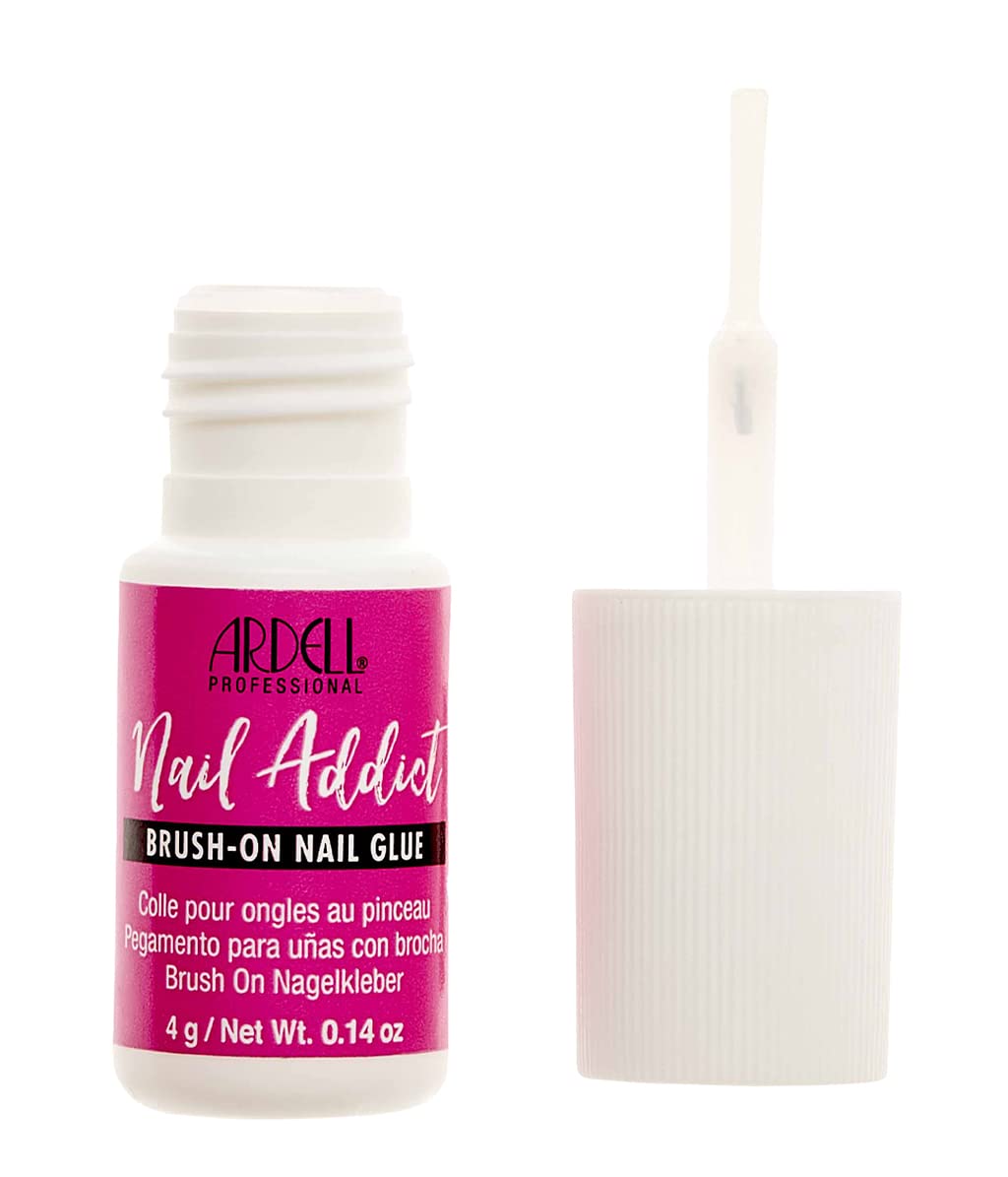 Ardell Nail Addict Brush On Nail Glue Quick Dry Long Lasting Adhesive for - Thumbnail 2