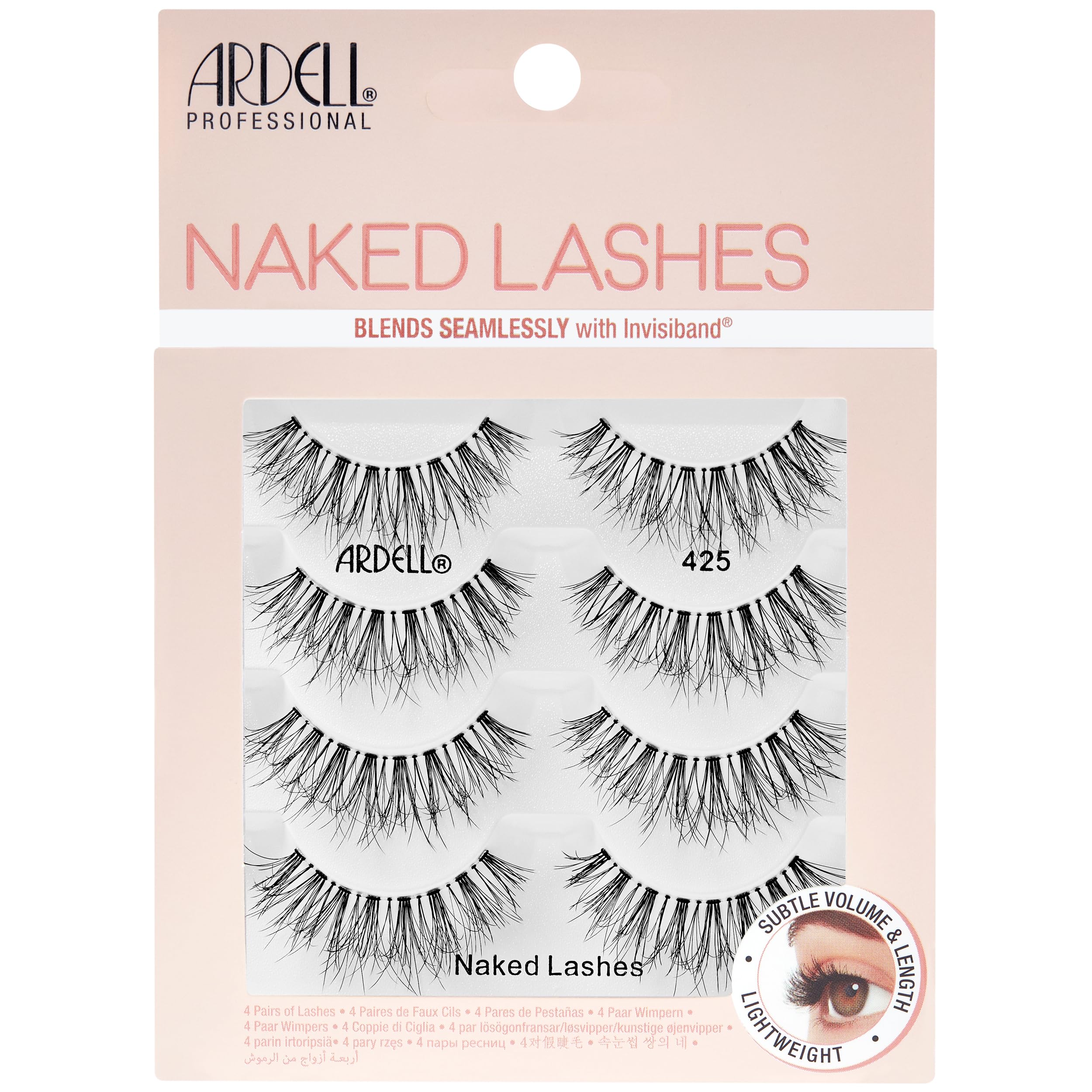 Ardell Naked Natural Lashes 427 Subtle Volume Length Natural Look Eyelashes
