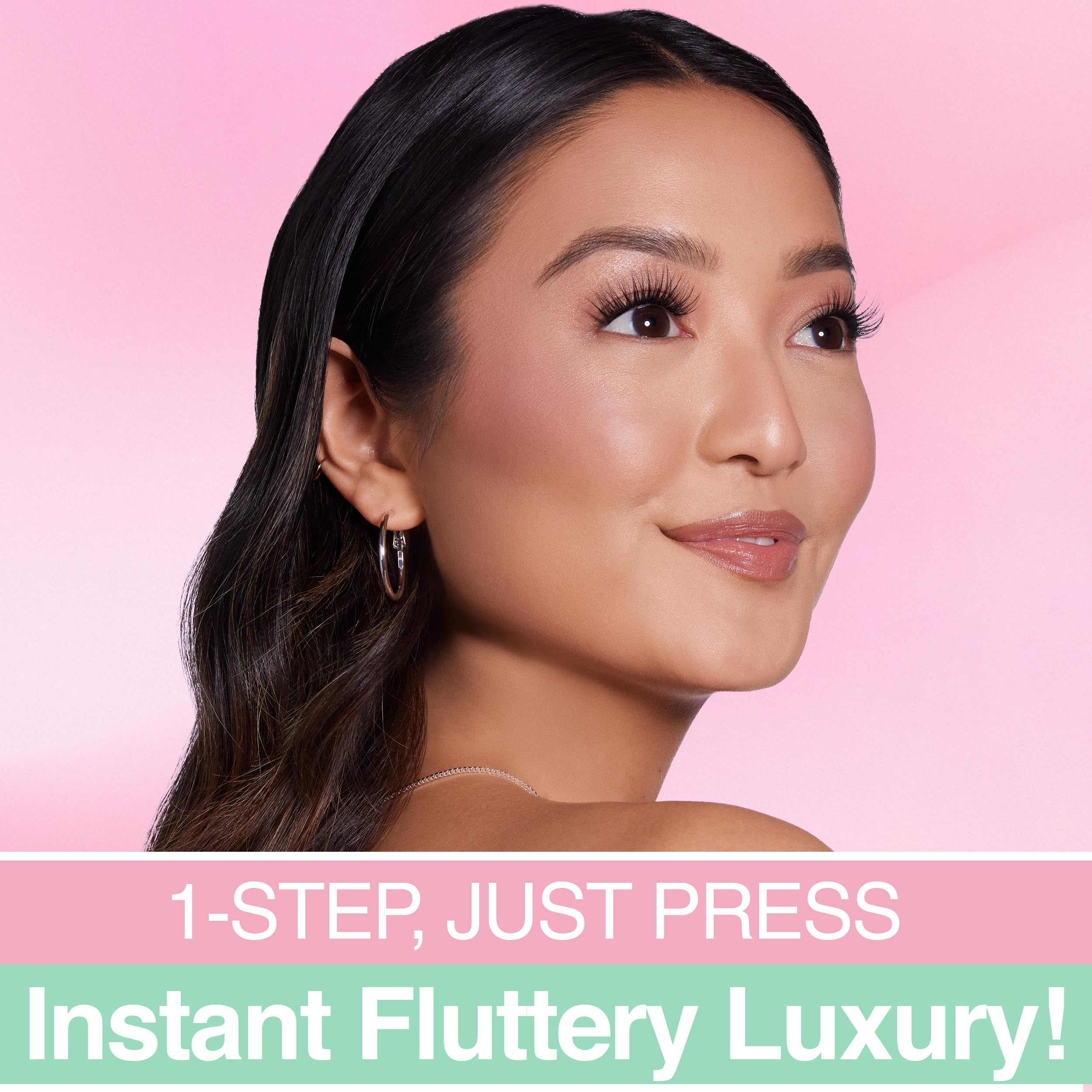 Ardell Press On Lashes Pre Mapped Diy Lash Clusters Fauxmink Volume Pre Glued - Thumbnail 2