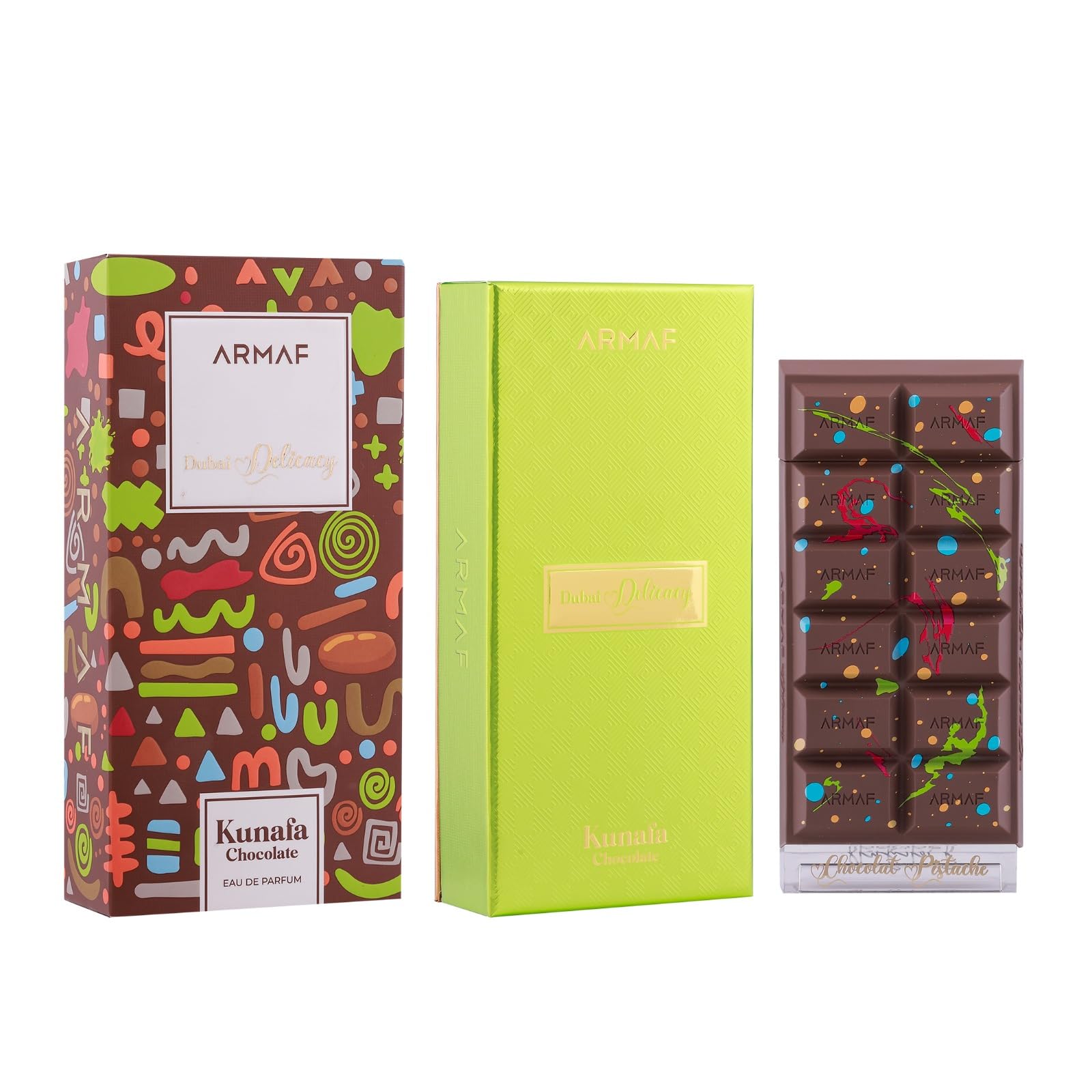 Armaf Chocolat Pistache Kunafa 2.4 U A United Arab Emir. 12pcs Bybox EDP