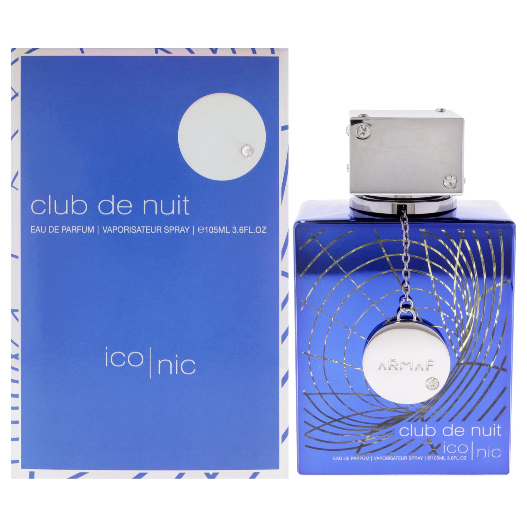 Armaf Club de Nuit Blue Iconic For Men EDP 3.6 oz