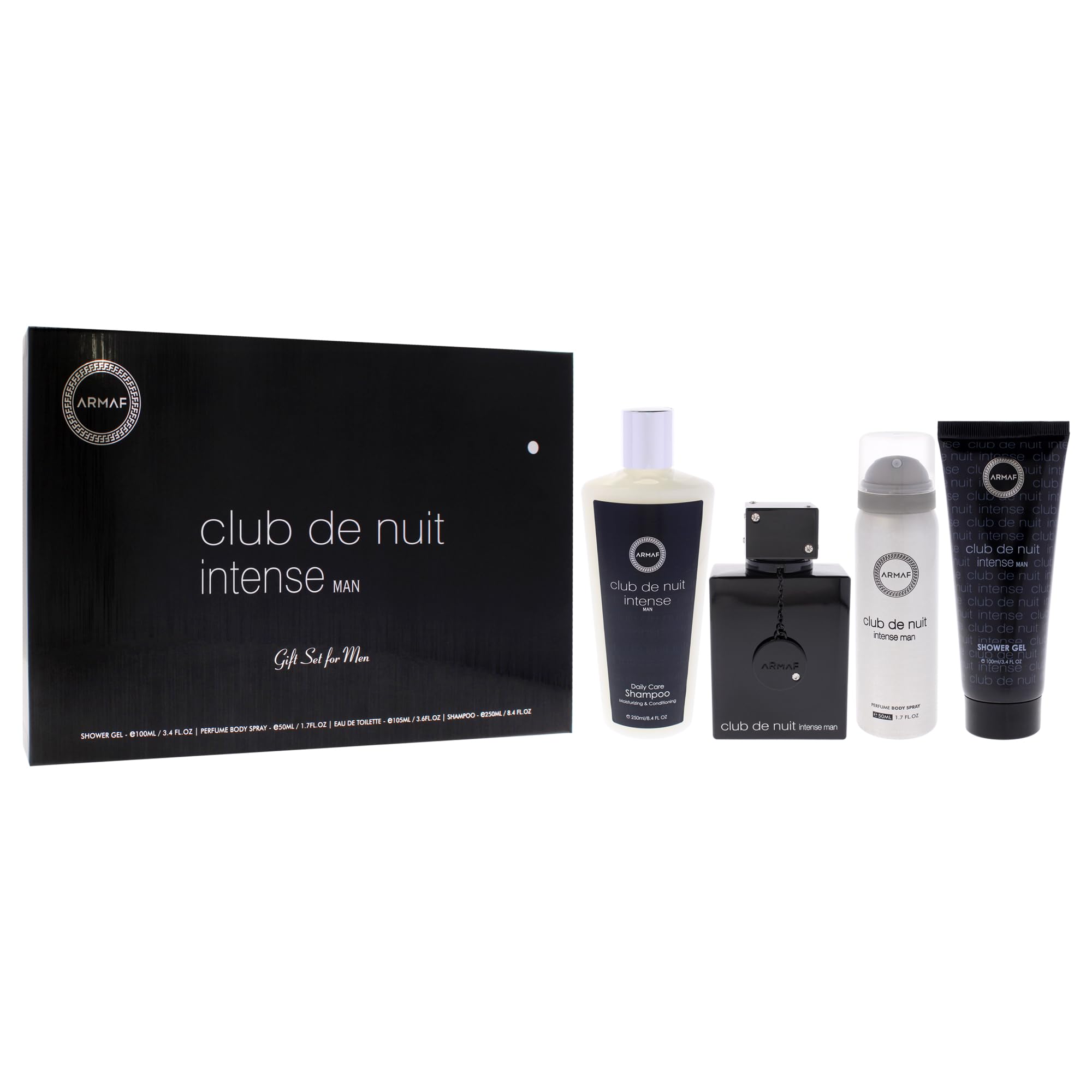 [Set] Armaf Club de Nuit Intense 3.6 M + 3.4 S/g+ 1.7 B/s+ 8.4 Shampoo United Arab - Thumbnail 3
