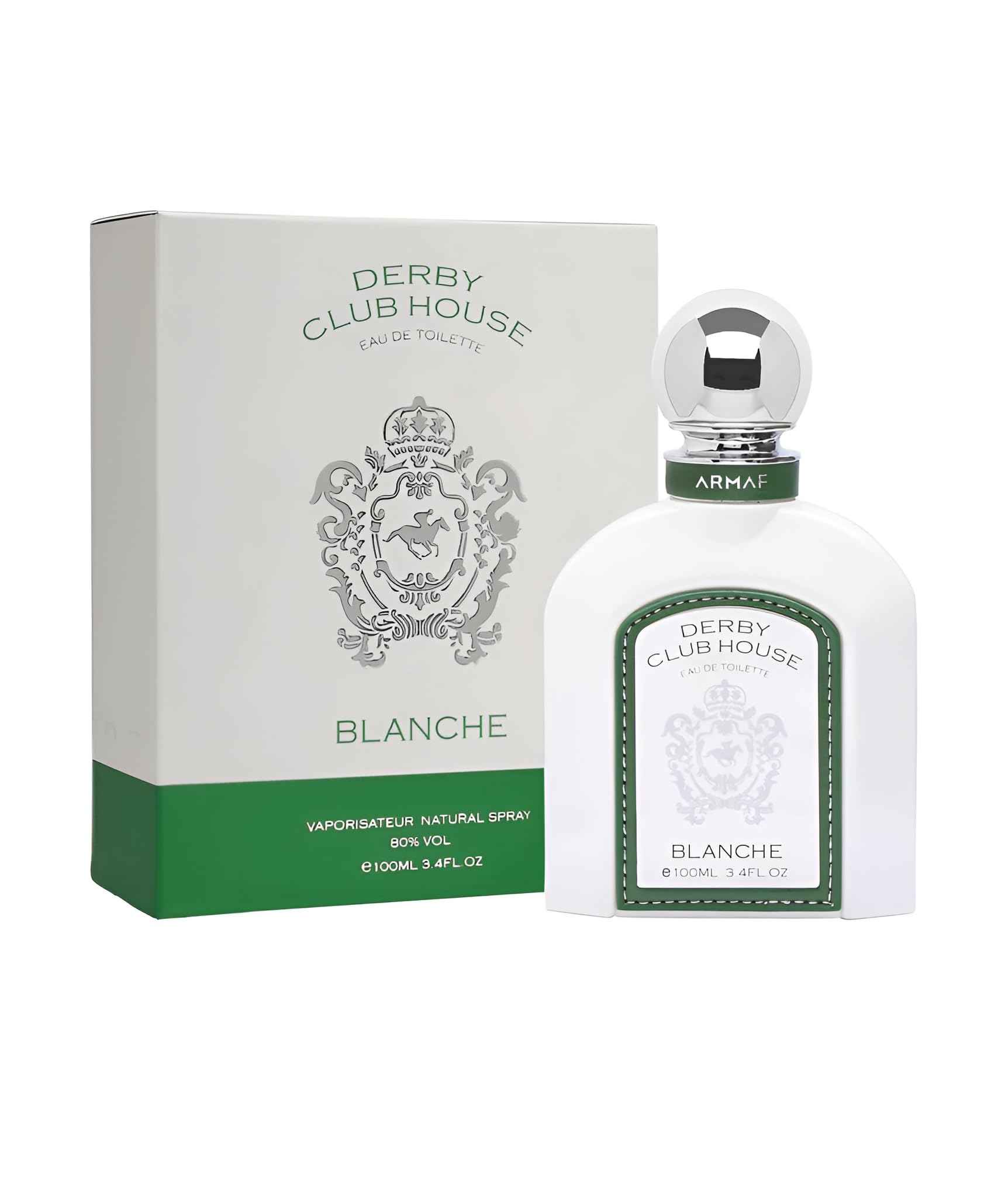 Armaf Derby Club House Blanche For Men EDT 3.4 oz - Thumbnail 2