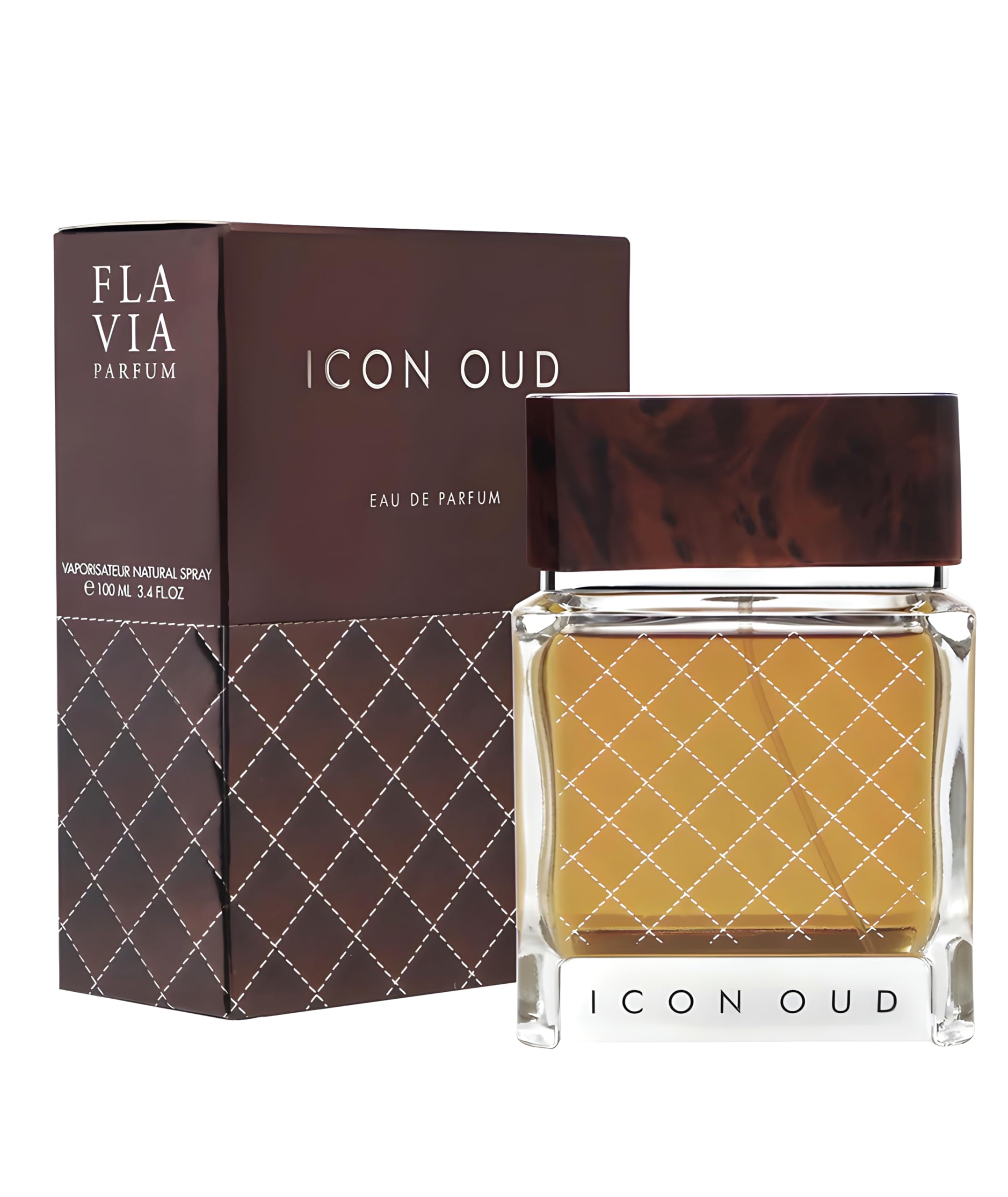Icon Oud By Flavia For Men EDP 3.4 oz - Thumbnail 2
