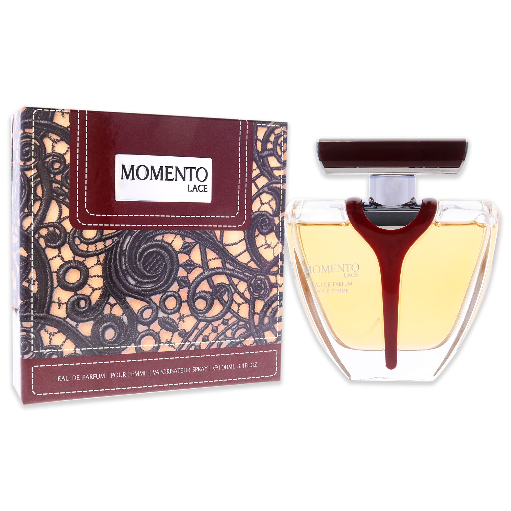 Armaf Momento Lace For Women EDP 3.4 oz - Thumbnail 3