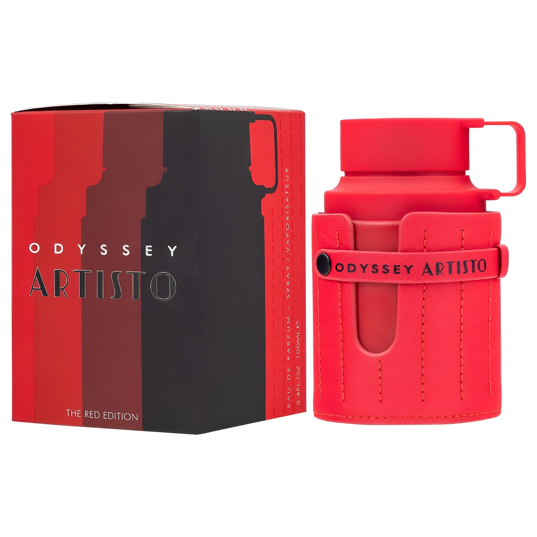 Armaf Odyssey Artisto the Red Edition Woody Sweet Tropical Warm Spicy Long - Thumbnail 2