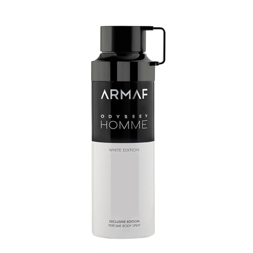 Odyssey Homme White Edition By Armaf Body For Men 6.8 oz - Thumbnail 2
