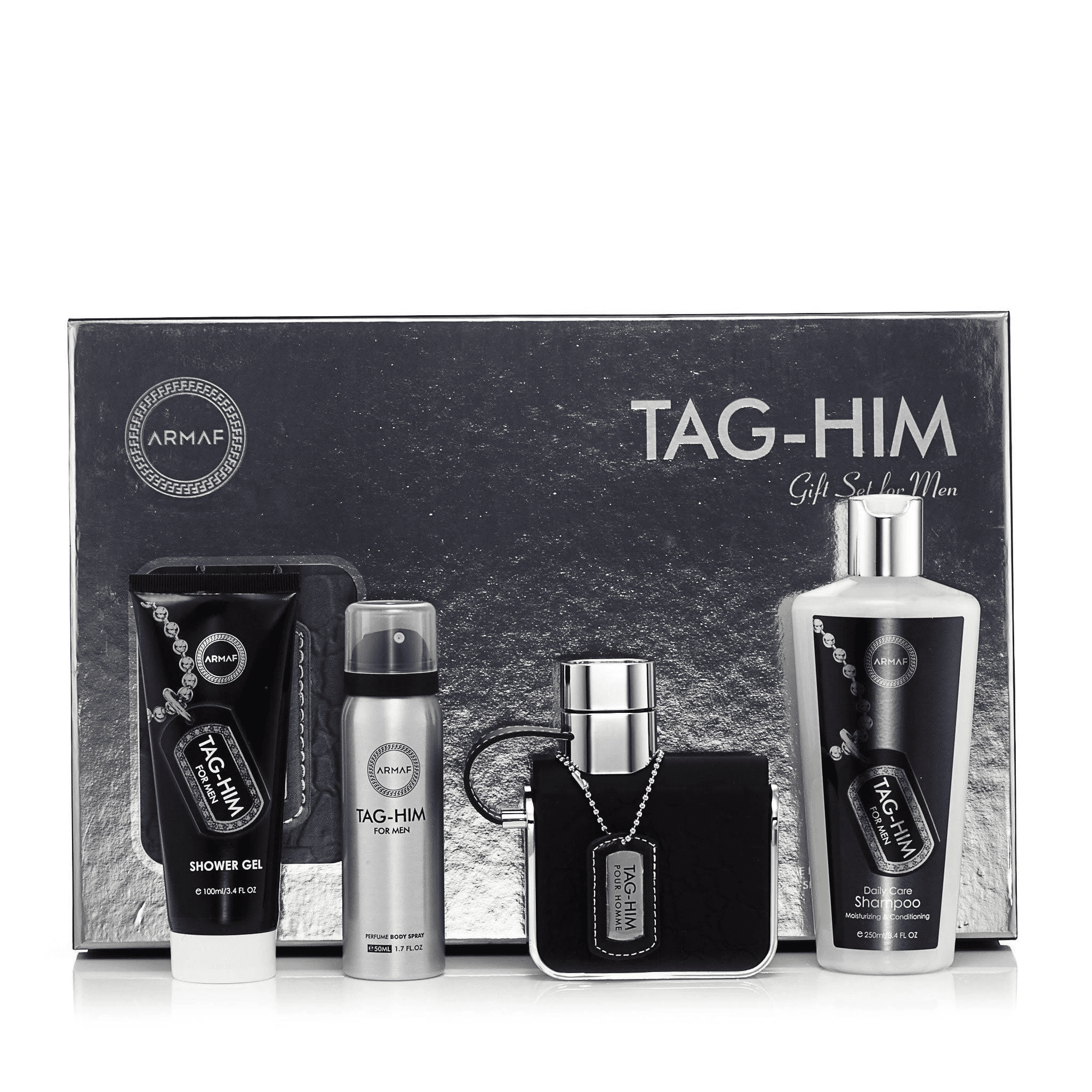 Sterling Parfums Armaf Tag Him 4pc Set