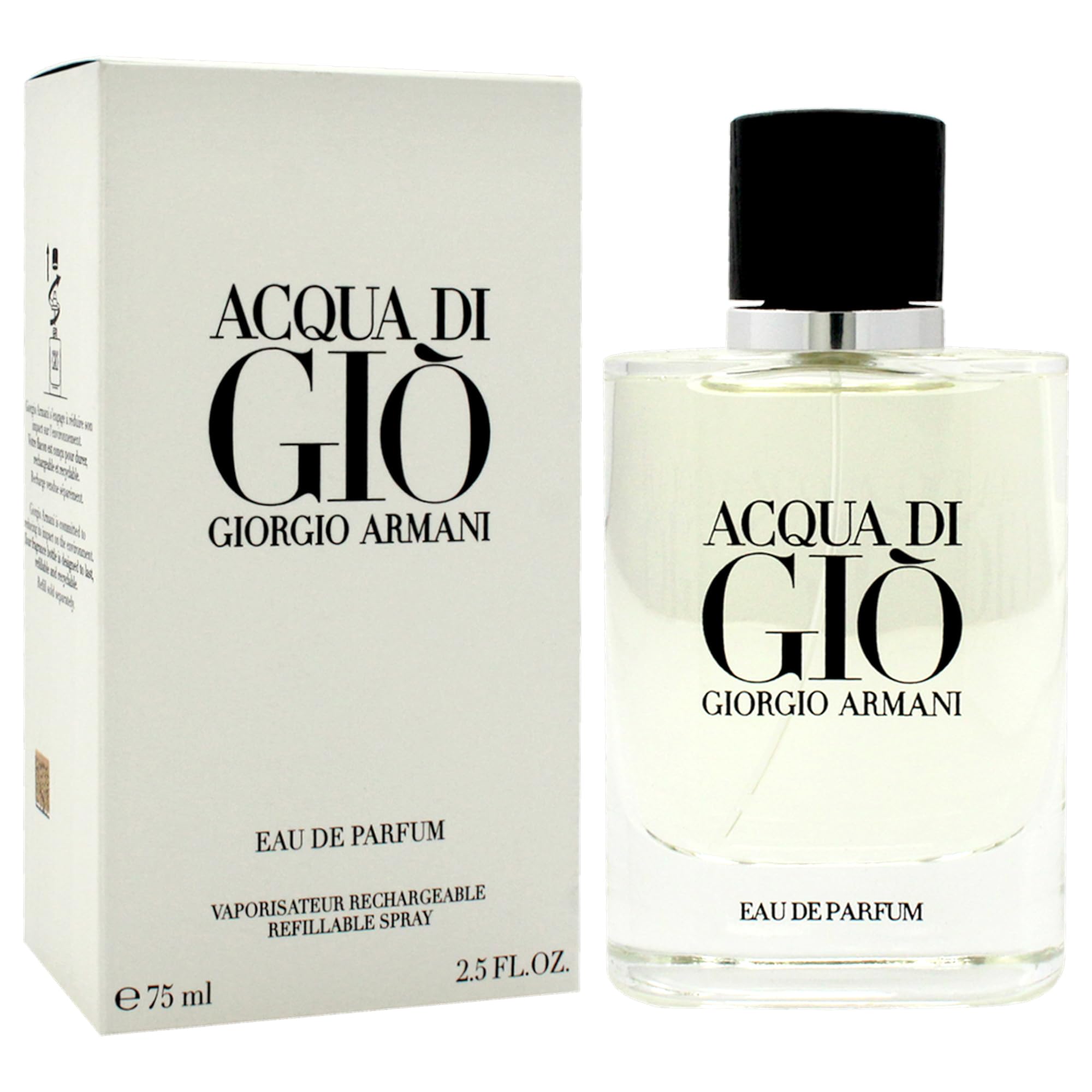 Giorgio Armani Acqua Di Gio For Men EDP 2.5 Oz - Thumbnail 3