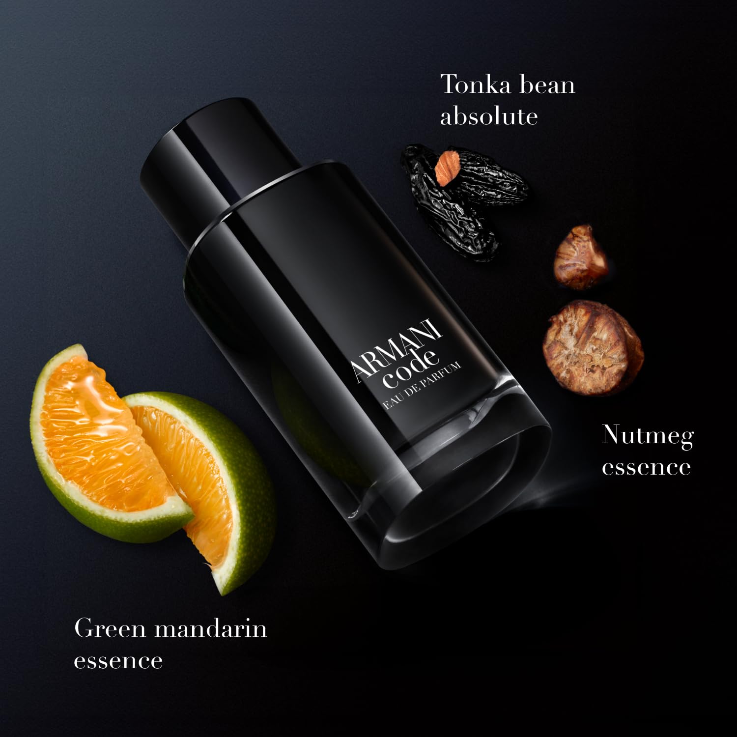 Armani Beauty Code Cologne Fougère Ambery Spicy Men’s Green Mandarin Nutmeg - Thumbnail 2