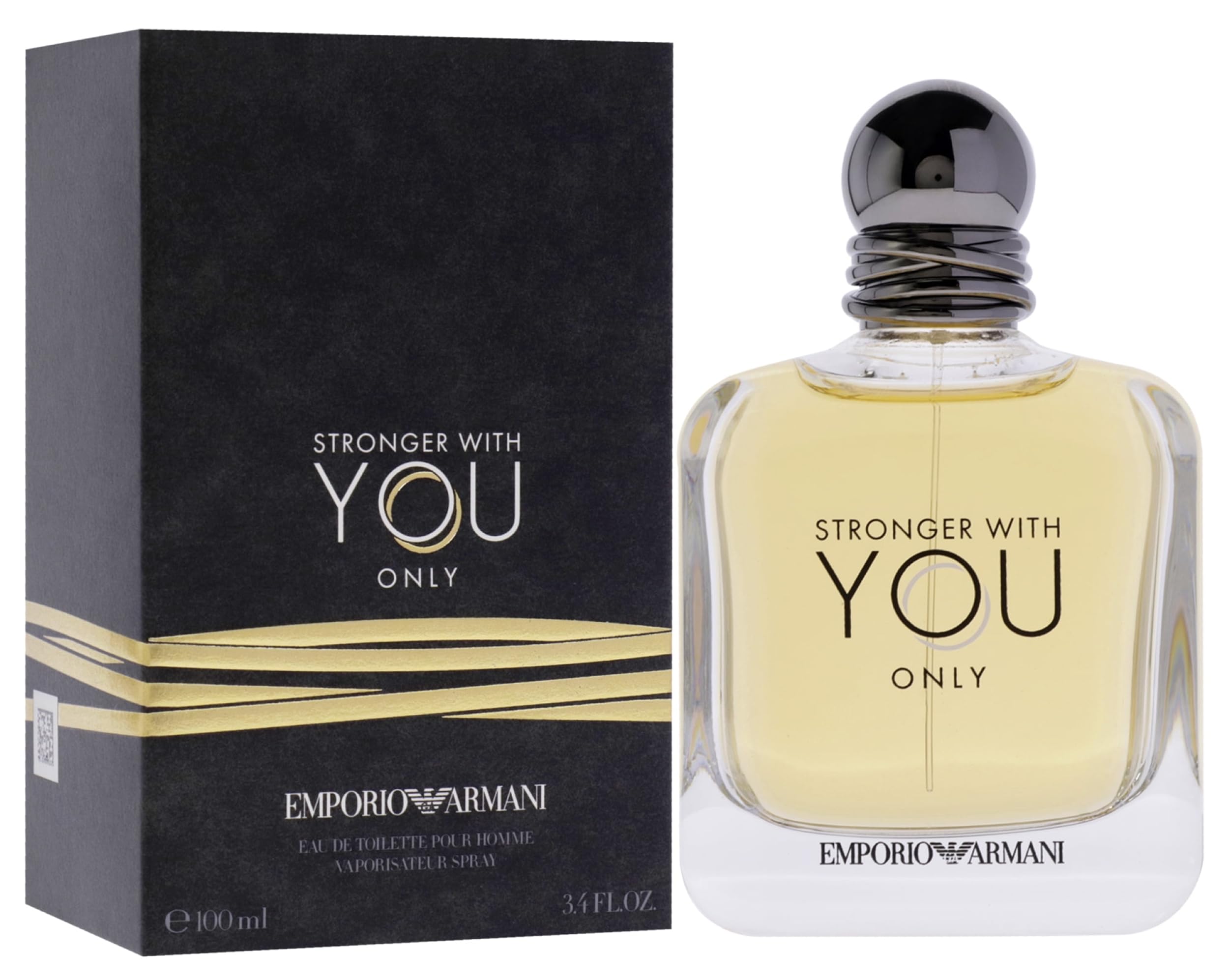 Armani Emporio Armani Stronger With You Only For Men EDT 3.4 oz - Thumbnail 3