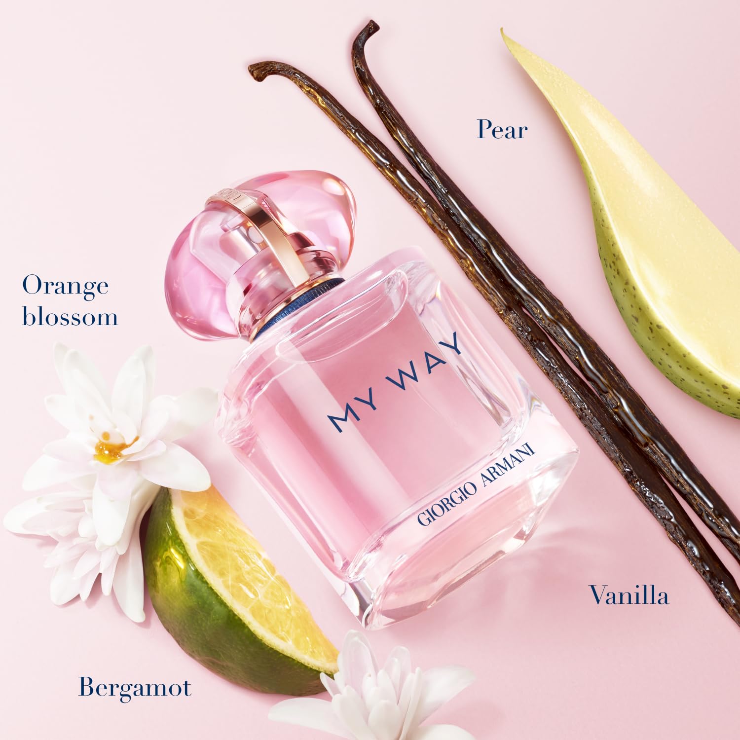 Armani Beauty My Way Nectar Floral Fruity Women’s Bergamot Pear Tuberose Heart - Thumbnail 2
