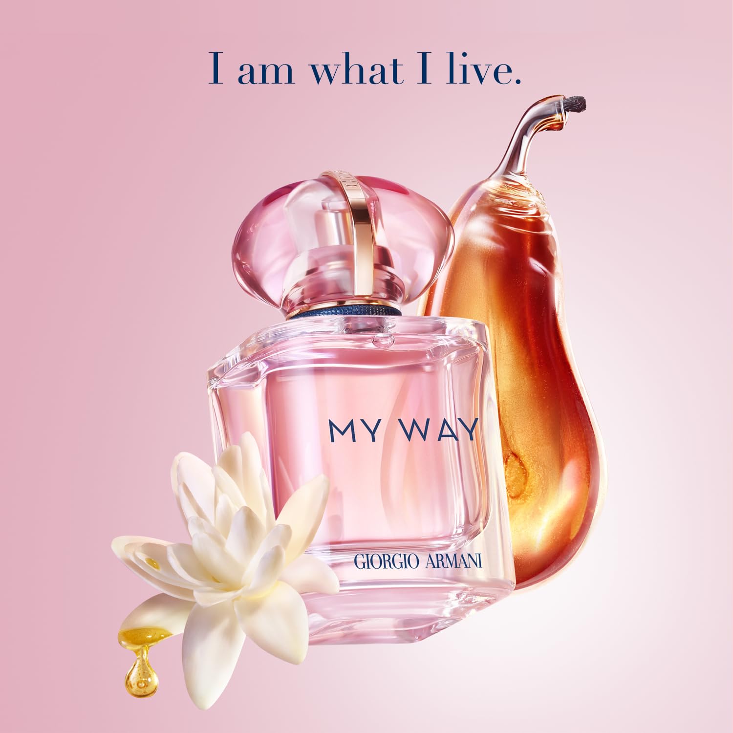 Armani Beauty My Way Nectar Floral Fruity Women’s Bergamot Pear Tuberose Heart - Thumbnail 3