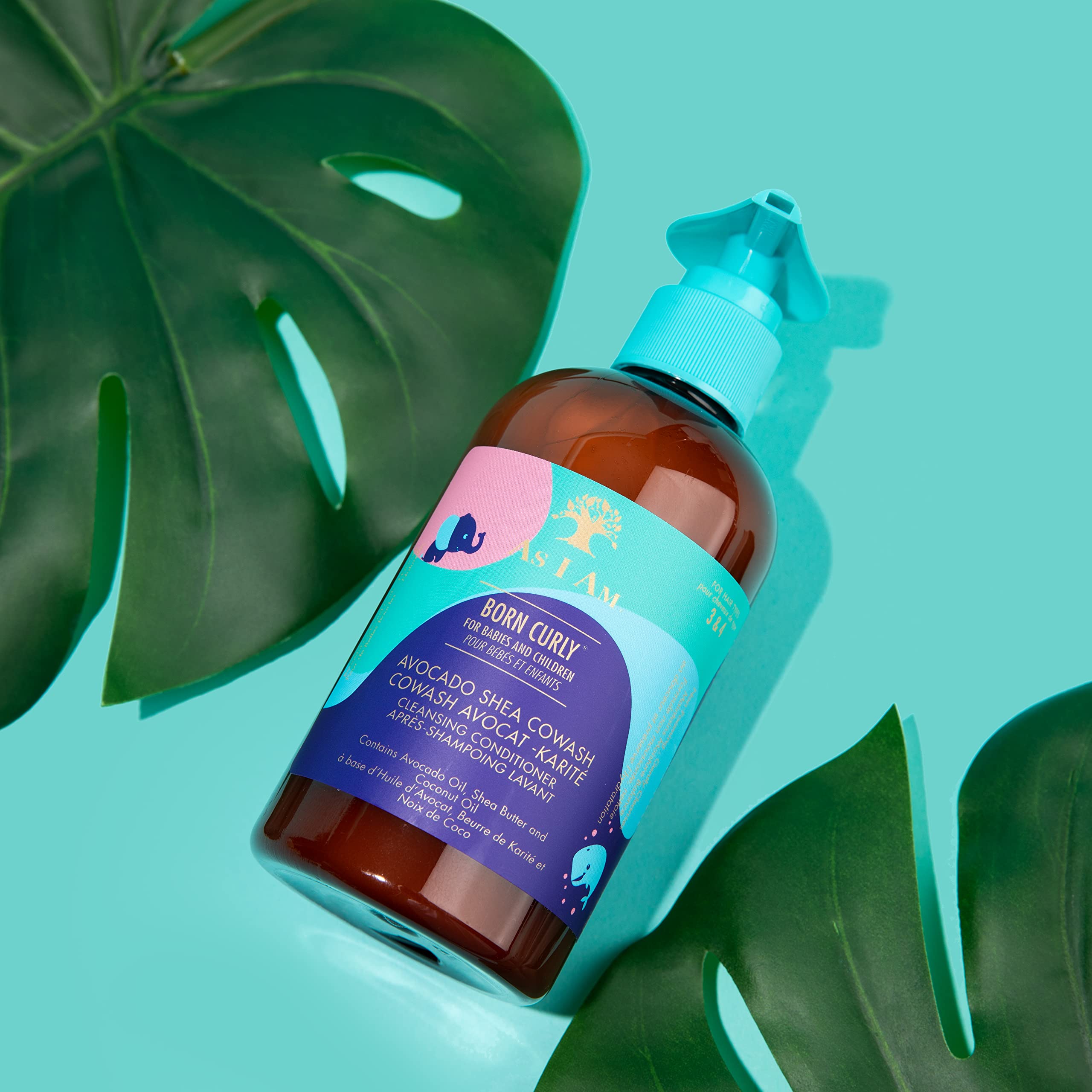 As I Am Born Curly Avocado Shea Cowash 8 oz