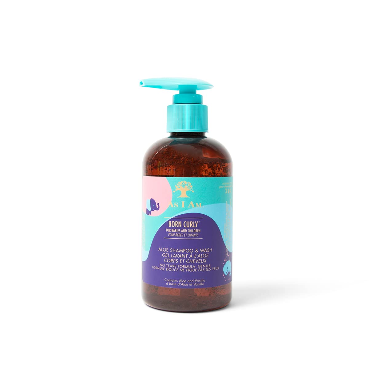 As I Am Baby Shampoo Body Wash Tear Free Cruelty Free Vegan 8 oz - Thumbnail 3