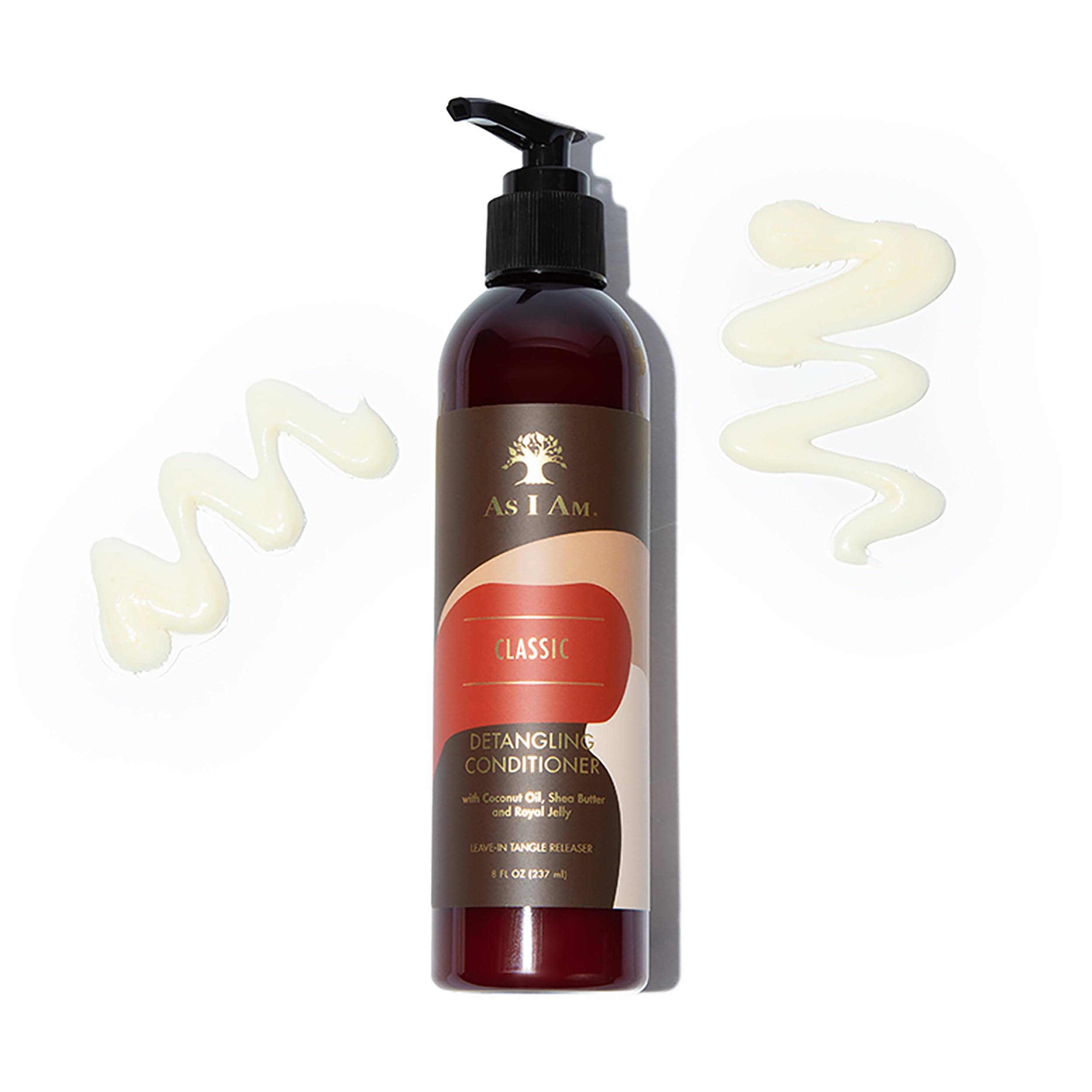 As I Am Detangling Conditioner Leave In Tangle Releaser 8 oz