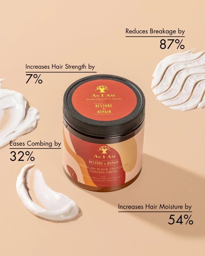 As I Am Jamaican Black Castor Oil Curling Creme - Thumbnail 3