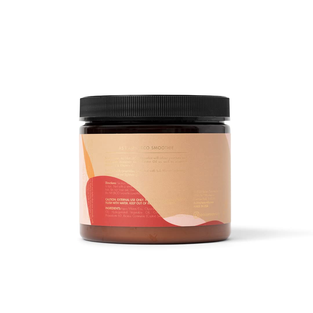 As I Am Jamaican Black Castor Oil Smoothie With Ceramide Vitamin C E Enhanced - Thumbnail 3