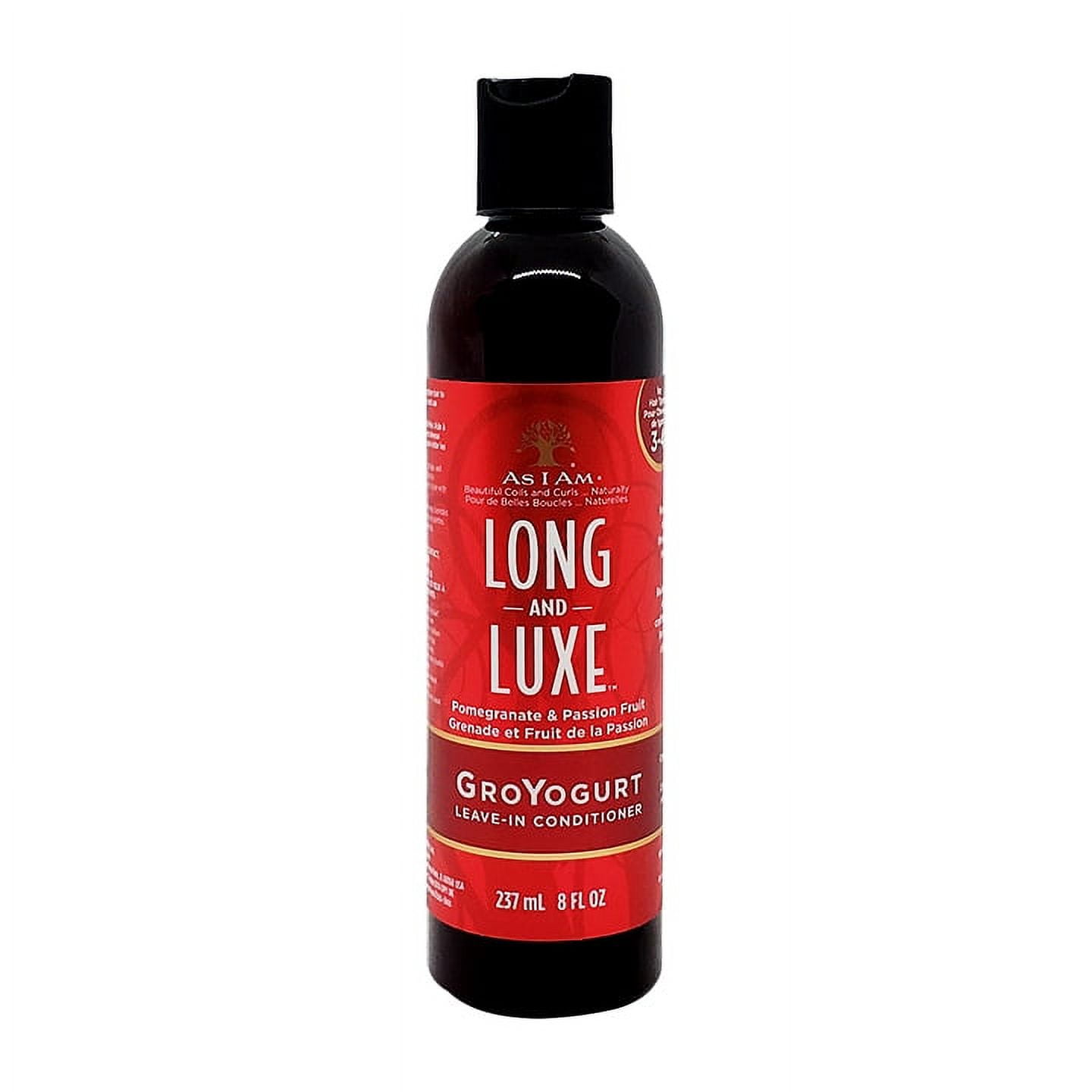 As I Am Long Luxe Pomegranate Passion Fruit Groyogurt Leave In Conditioner . 8