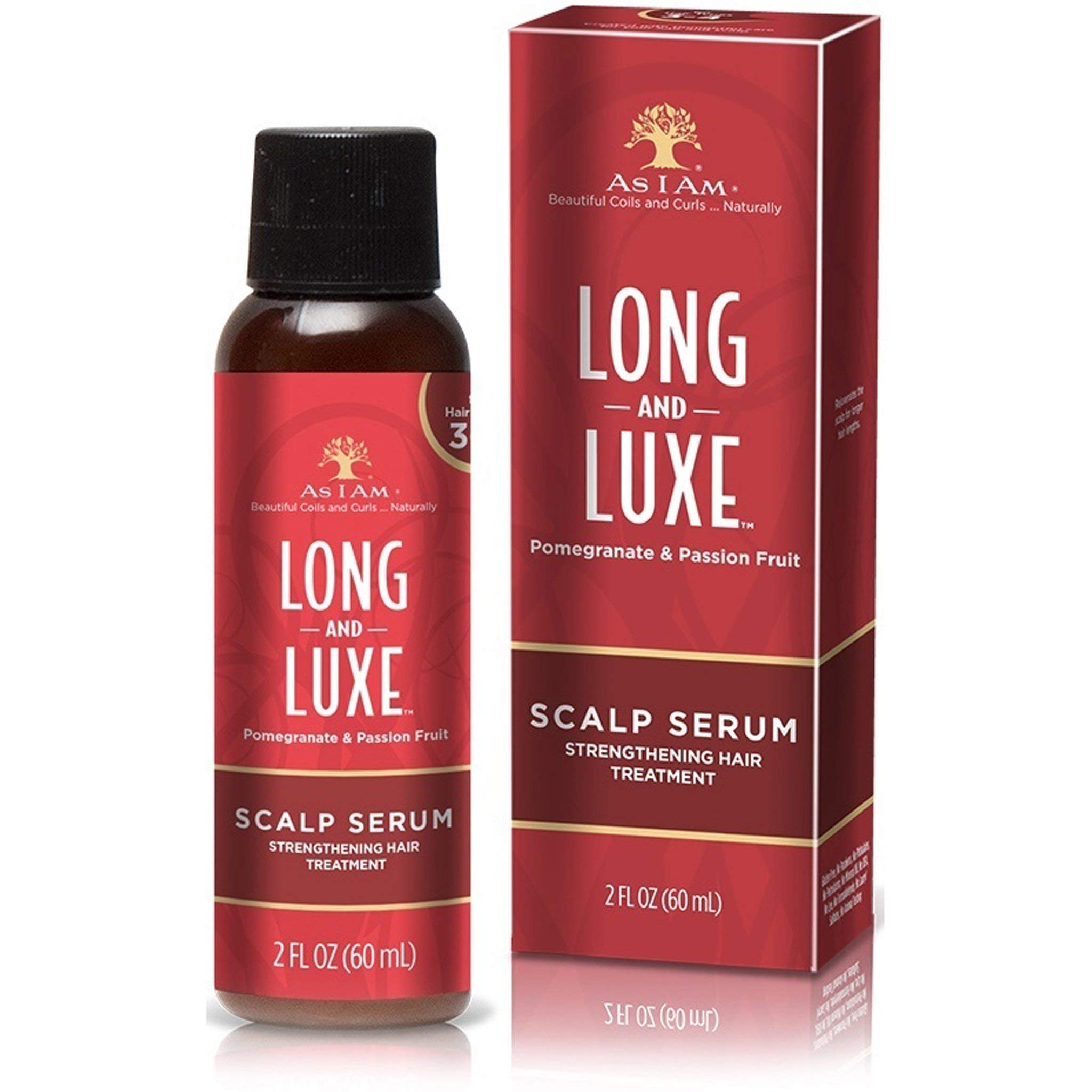 As I Am Long and Luxe Scalp Serum Strengthening Nano Treatment Enriched With
