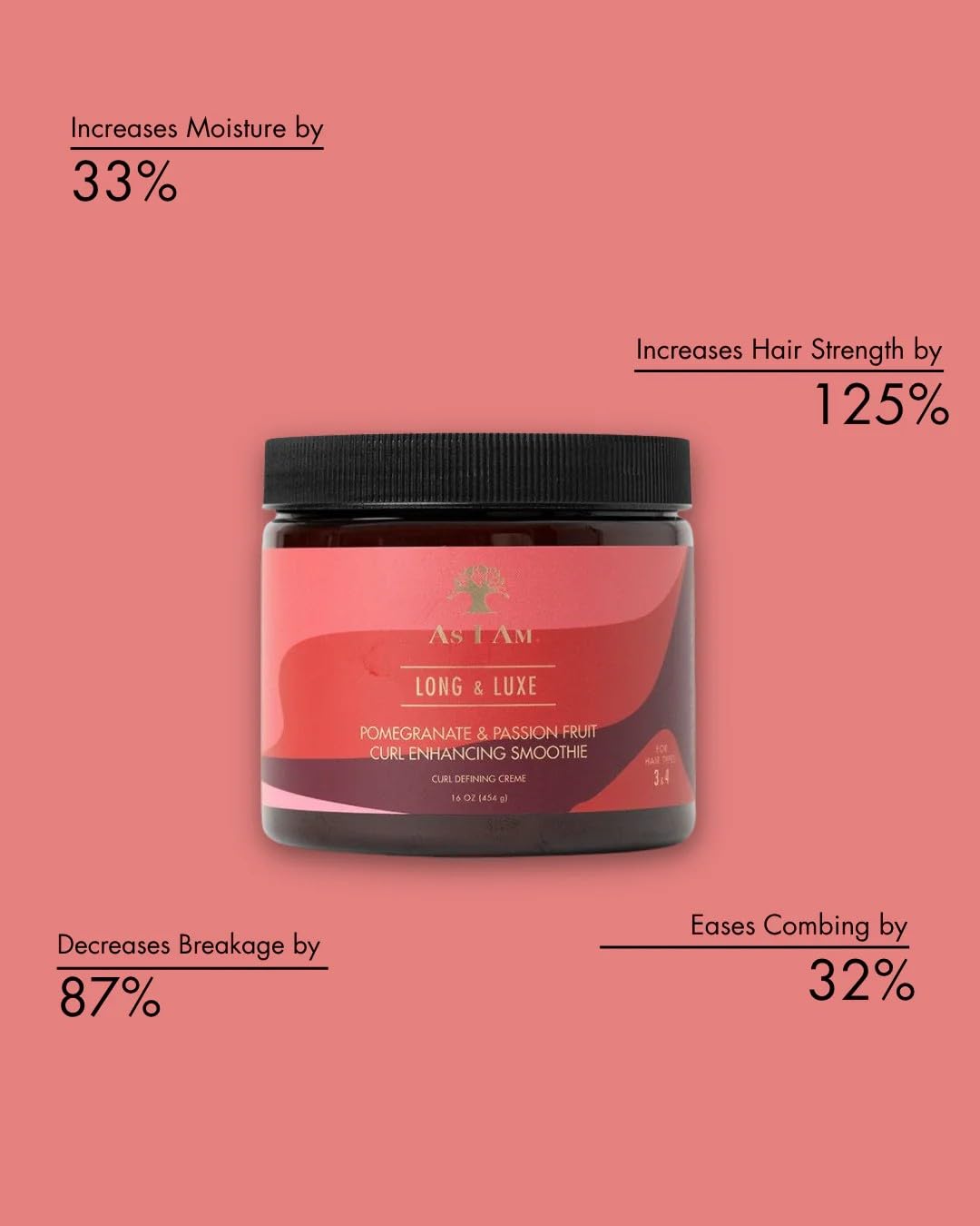 As I Am Long and Luxe Curl Enhancing Smoothie Lightweight Coil Defining Creme - Thumbnail 2