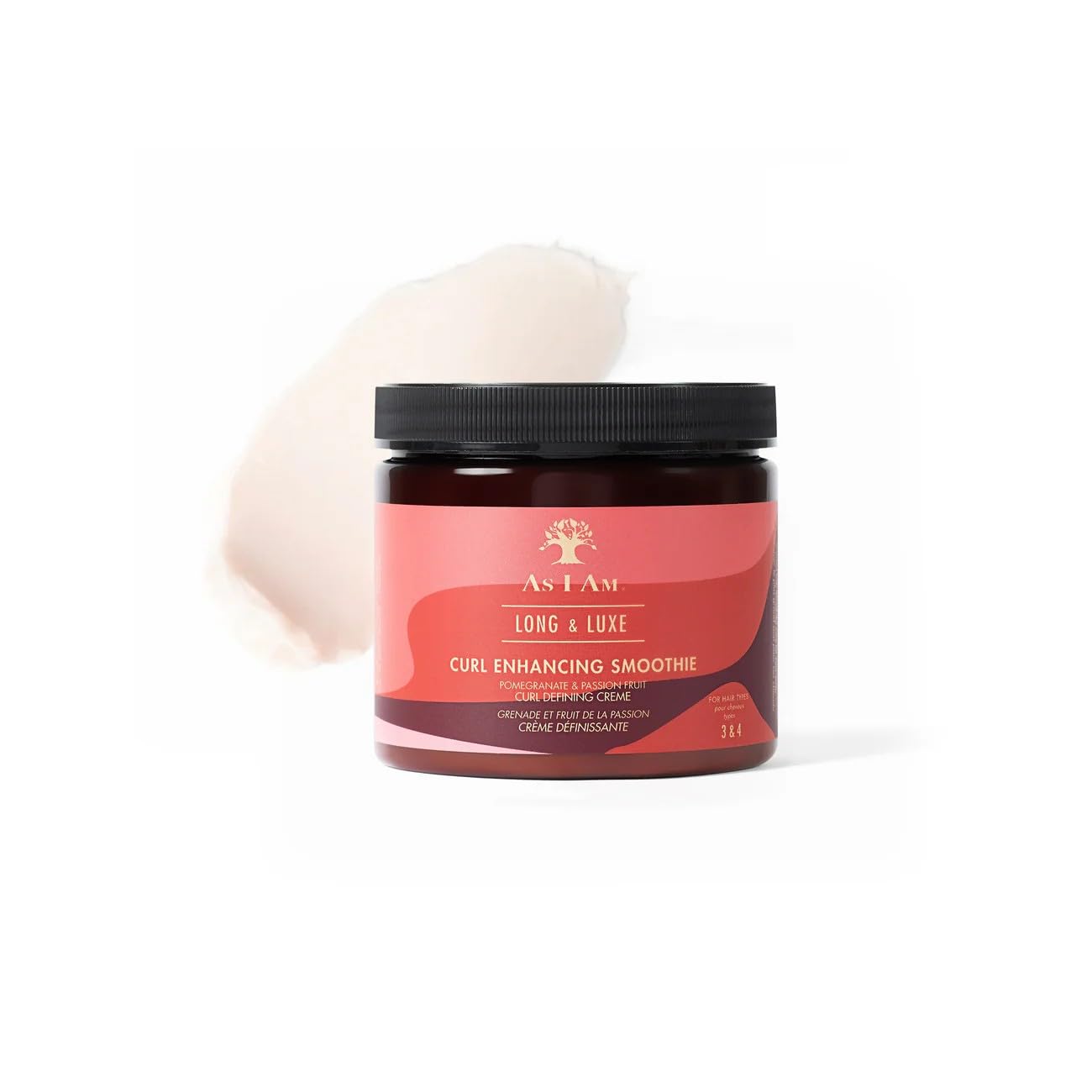 As I Am Long and Luxe Curl Enhancing Smoothie Lightweight Coil Defining Creme - Thumbnail 3