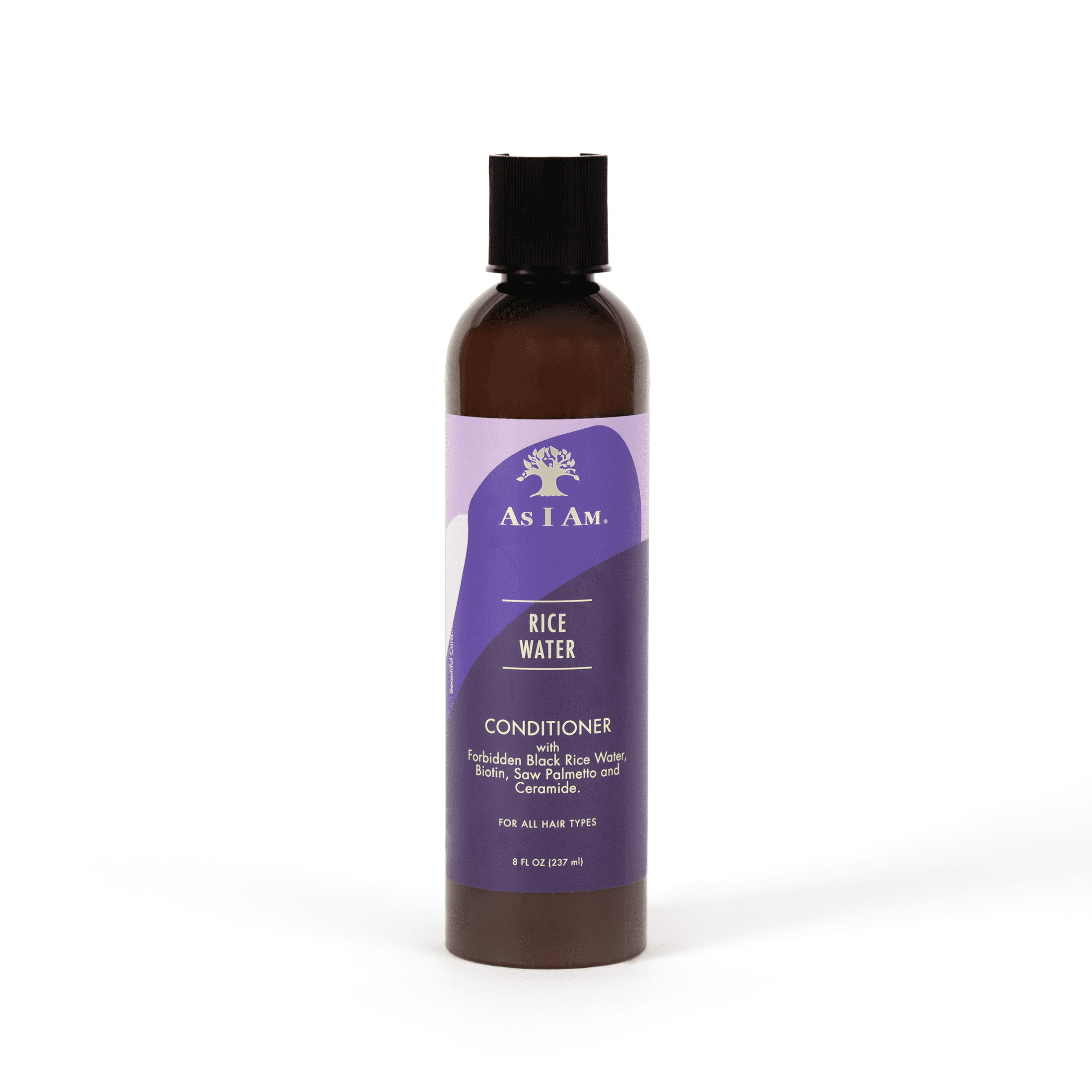 As I Am Rice Water Conditioner for All Hair Types 8 Fl.oz. With Biotin Inositol