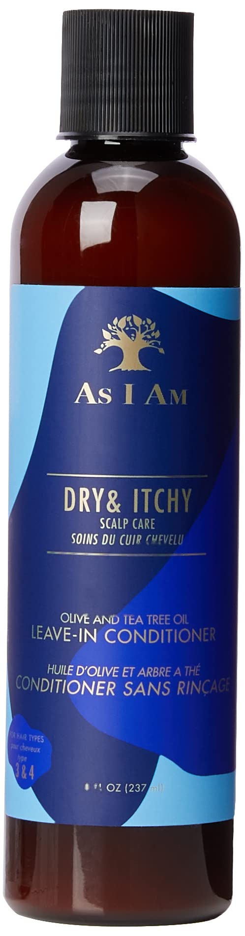 Dry Itchy Olive and Tea Tree Oil Leave Conditioner 8 oz - Thumbnail 2