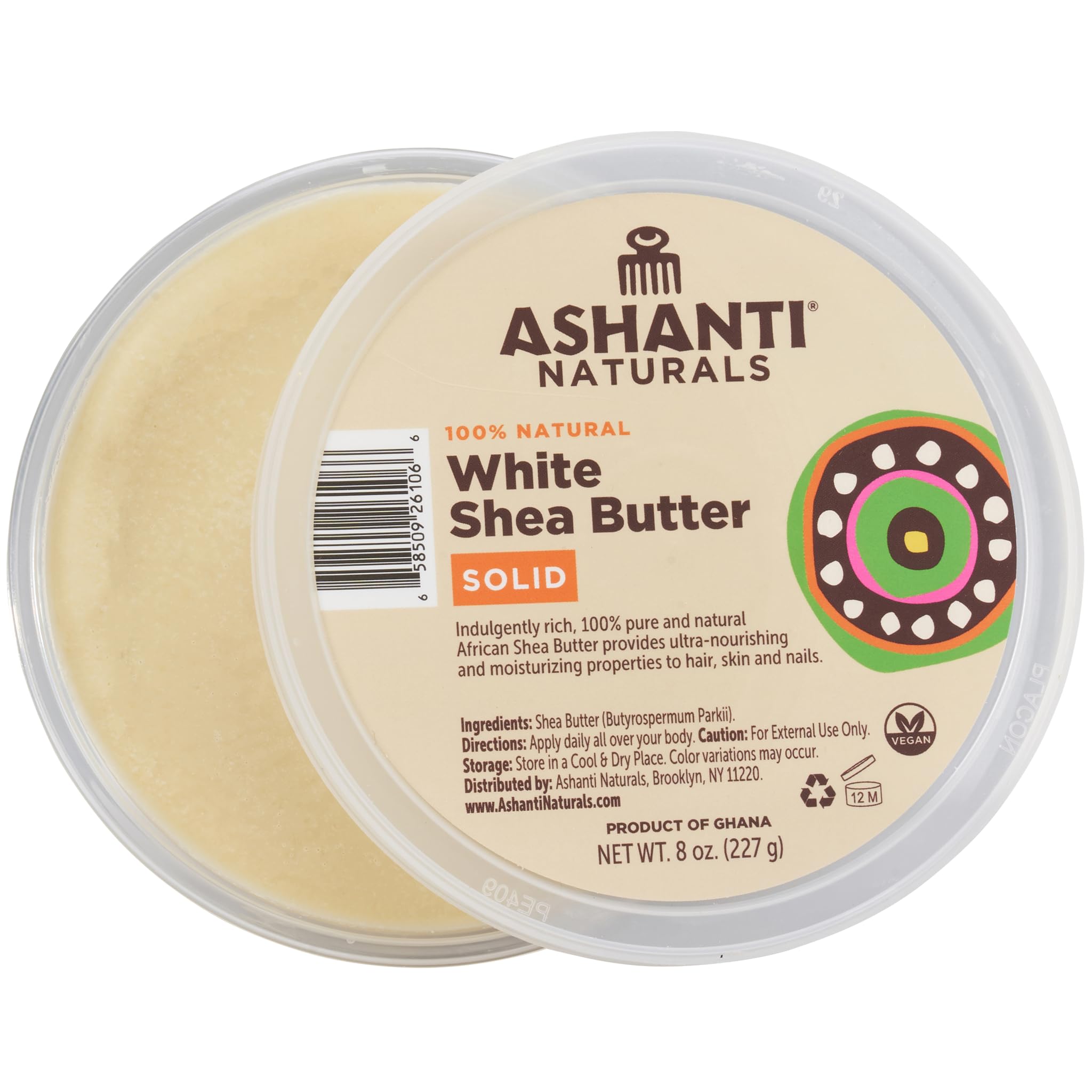 Ashanti Naturals Solid 100% African Shea Butter | Unrefined Raw Shea Butter | - Thumbnail 2
