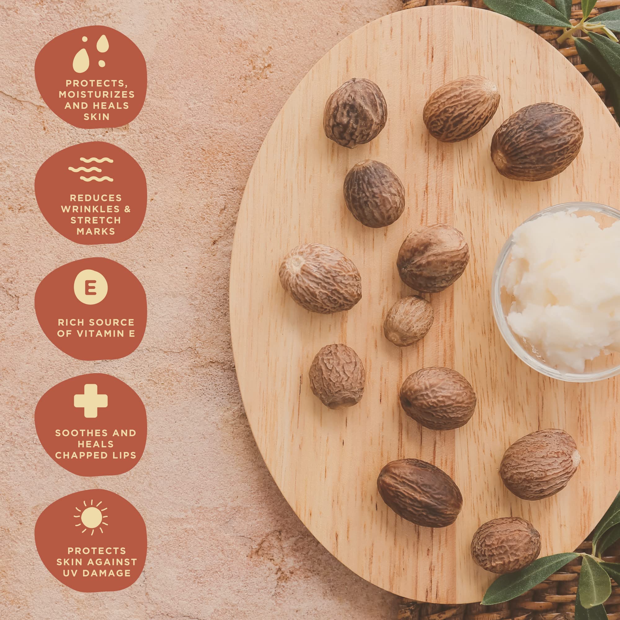 Ashanti Naturals Solid 100% African Shea Butter | Unrefined Raw Shea Butter | - Thumbnail 3