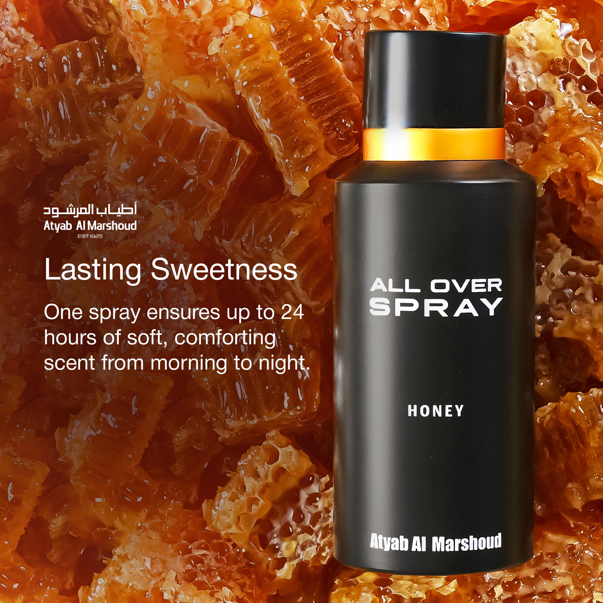 [Deodorant] Atyab Al Marshoud Honey All Over # Body Mist and Women Up To 24h Lasting For - Thumbnail 2