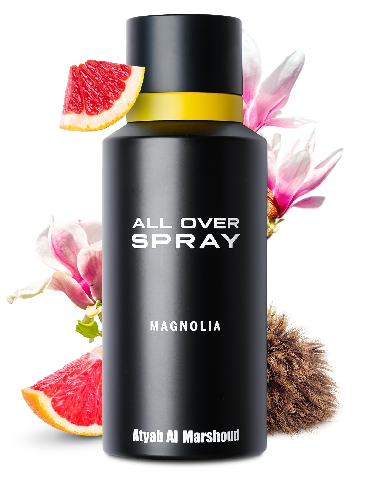 [Deodorant] Atyab Al Marshoud Magnolia All Over Long Lasting Unisex Body Mist Floral Fruity