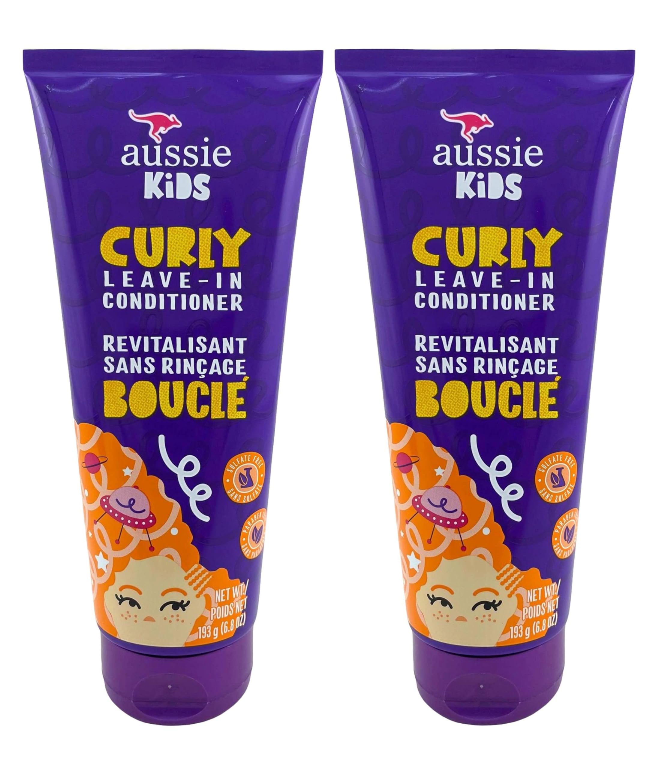 Aussie Kids Conditioner Leave In Curly 6.8 oz