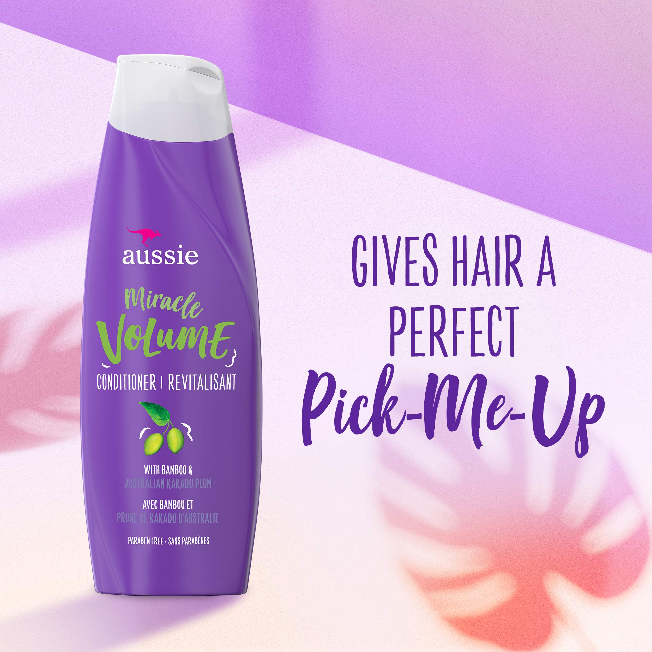 Aussie Hair Conditioner Miracle Volume 12.1 Fl Oz - Thumbnail 3