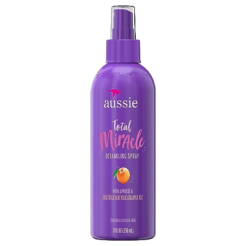 Aussie Hair Care Miracle Detangling With Apricot Macadamia Oil 8 Fl Oz - Thumbnail 2