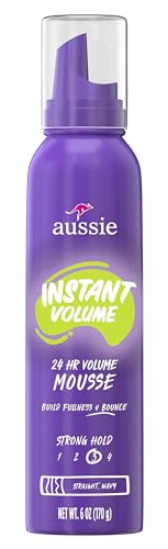 Aussie Instant Volume Mousse 24 Hour Strong Hold 6 oz - Thumbnail 2