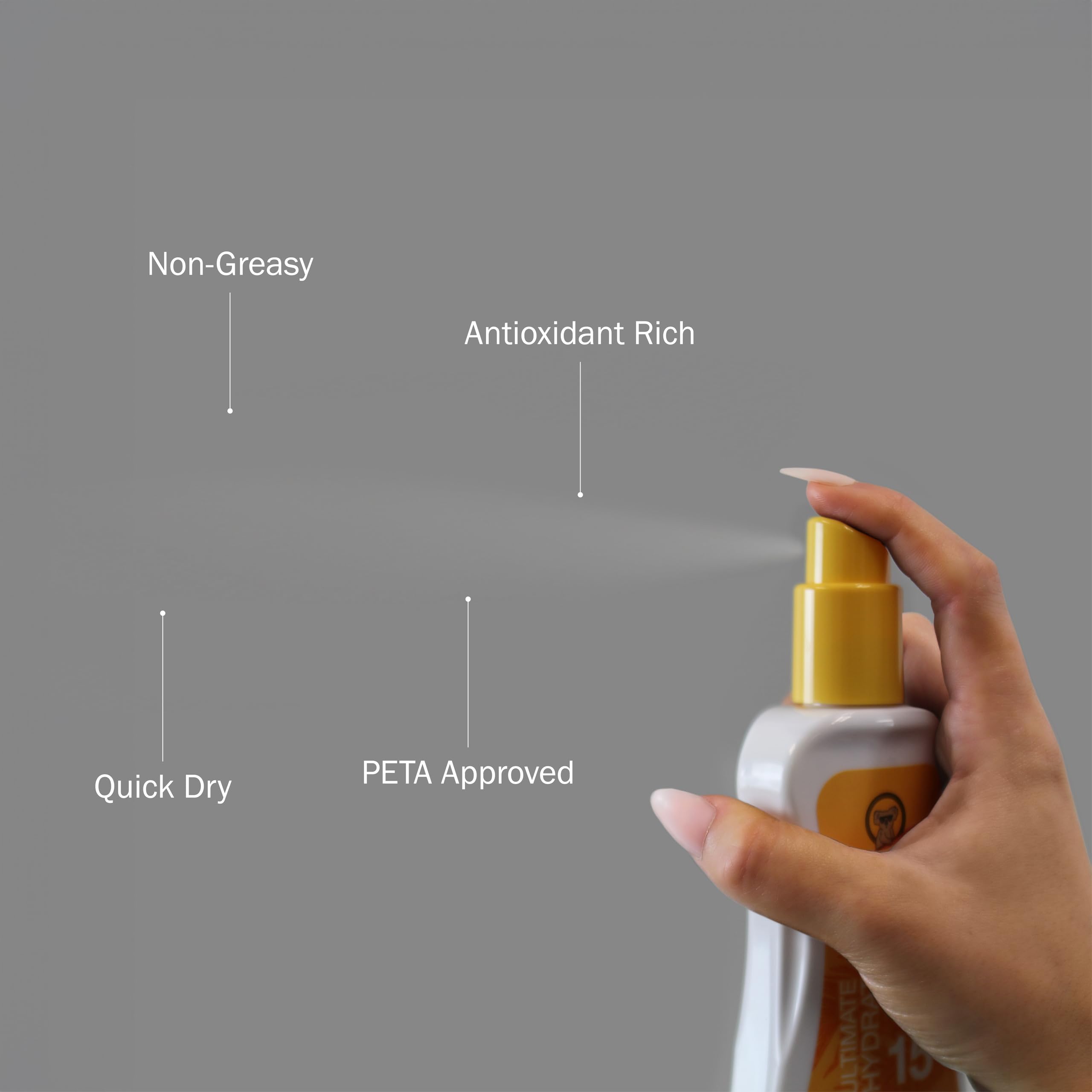 Australian Gold Gel Sunscreen Hydrate Skin Broad Spectrum Water Resistant Non