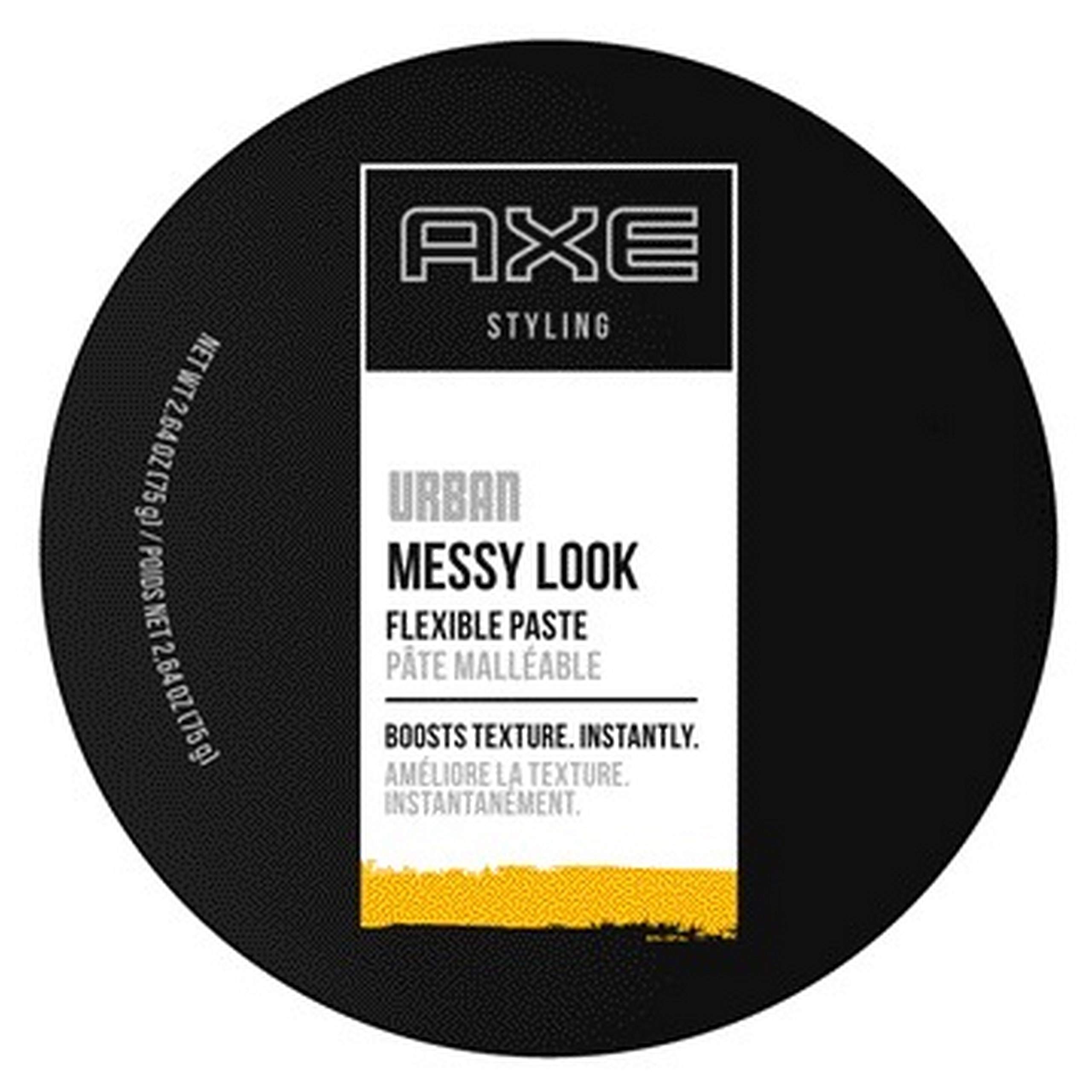 Axe Messy Look Hair Paste Flexible Pack of 3 2.64 oz