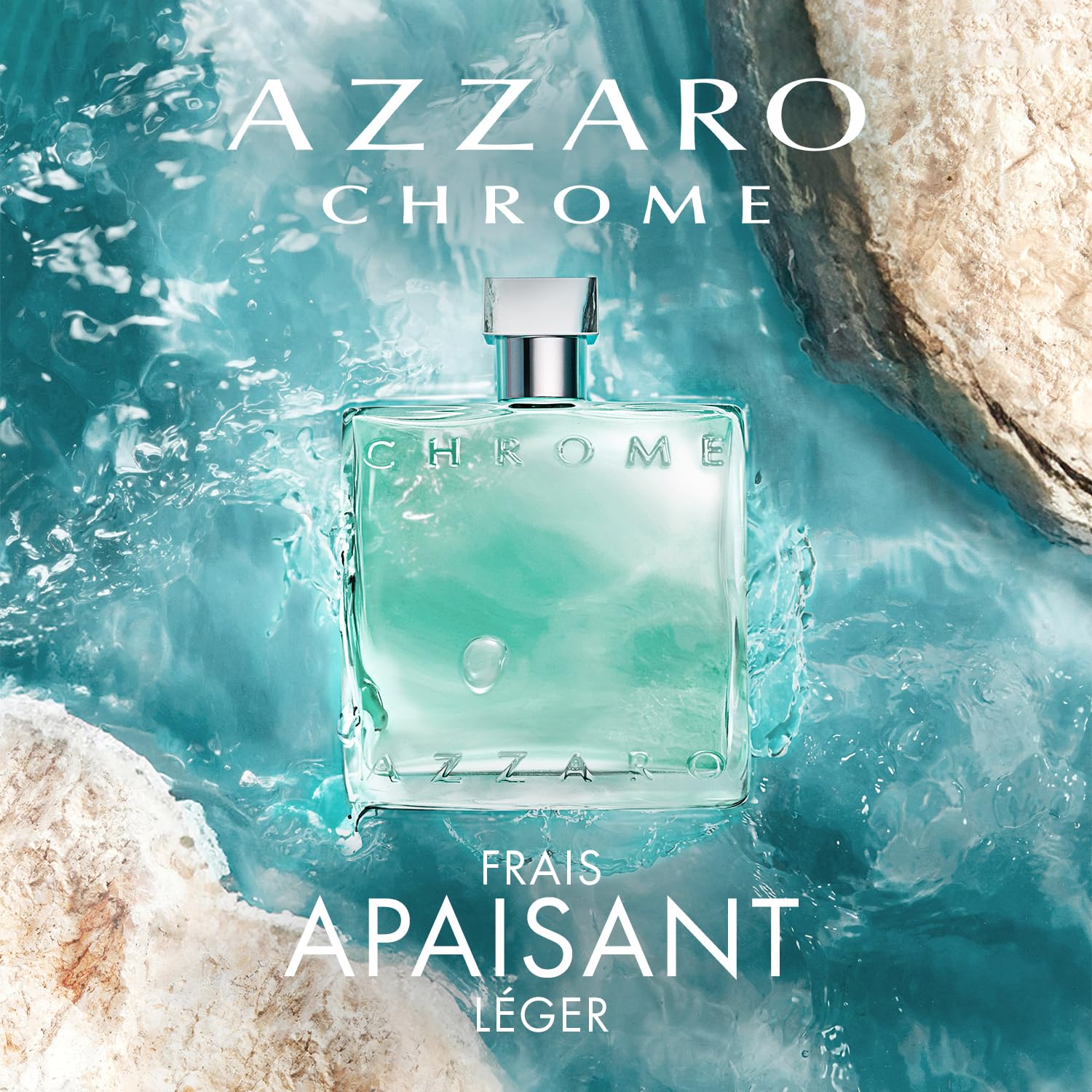 Azzaro Chrome Azure EDT 3.38 oz - Thumbnail 2