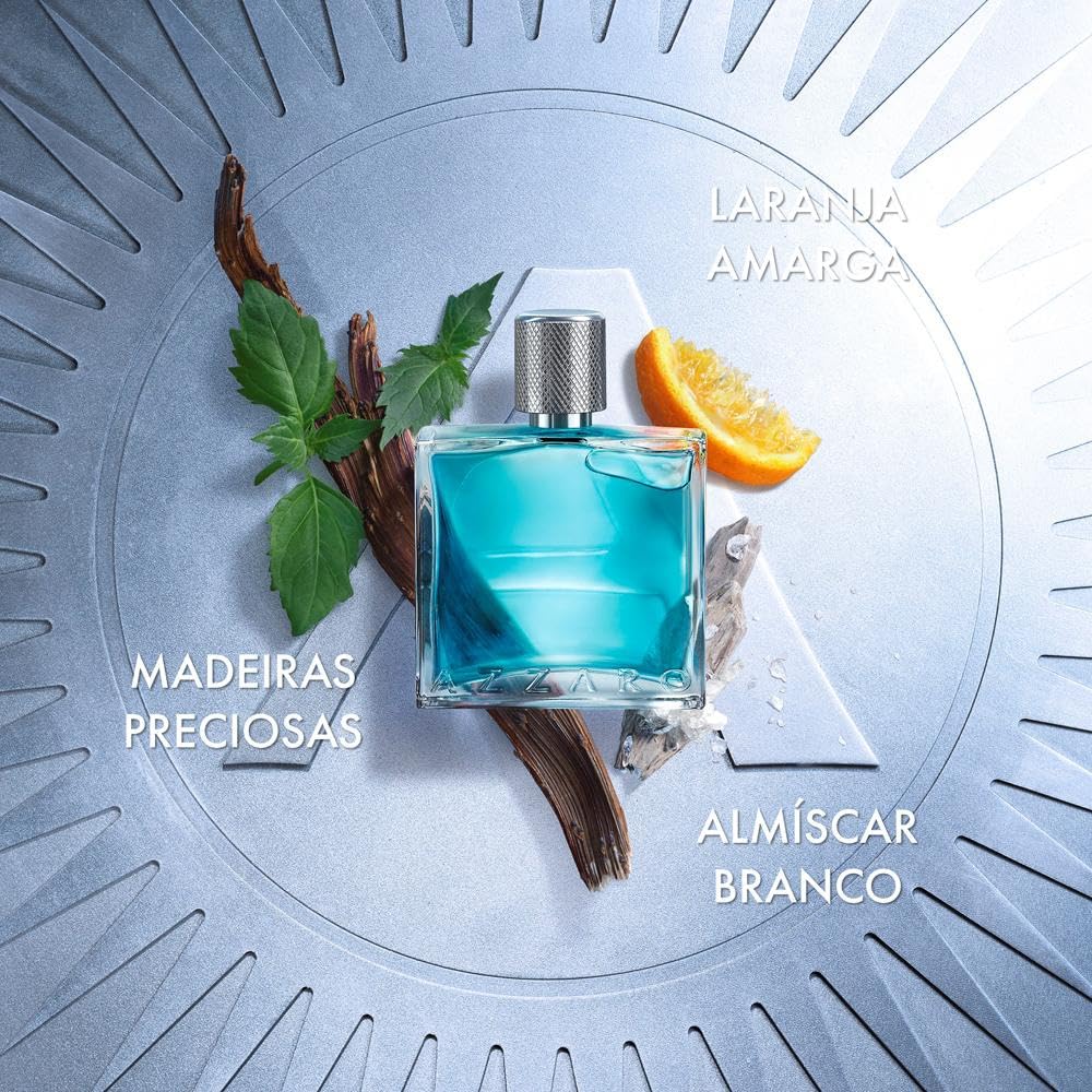 Azzaro Chrome Legend EDT 3.4 oz - Thumbnail 3