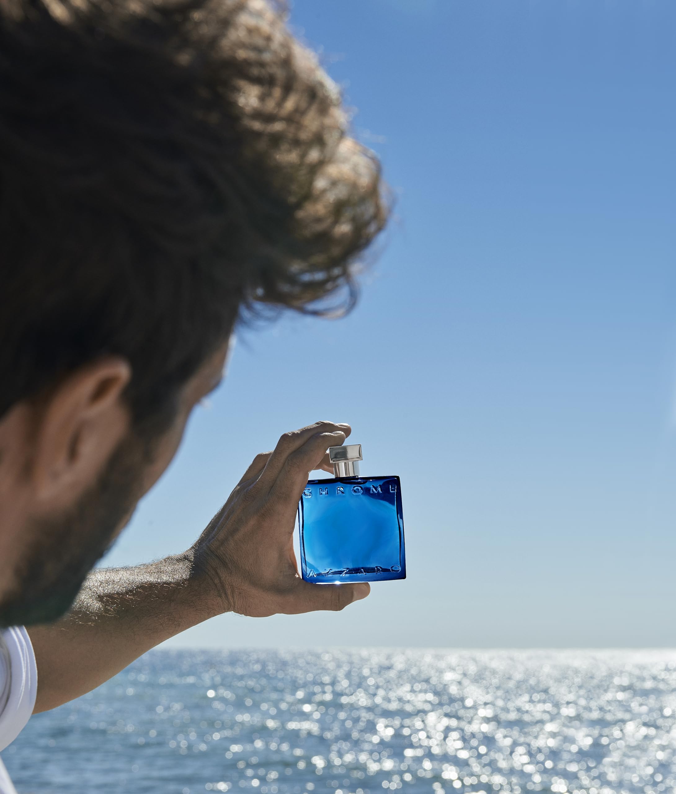 Chrome By Azzaro Parfum For Men 3.38 oz - Thumbnail 1