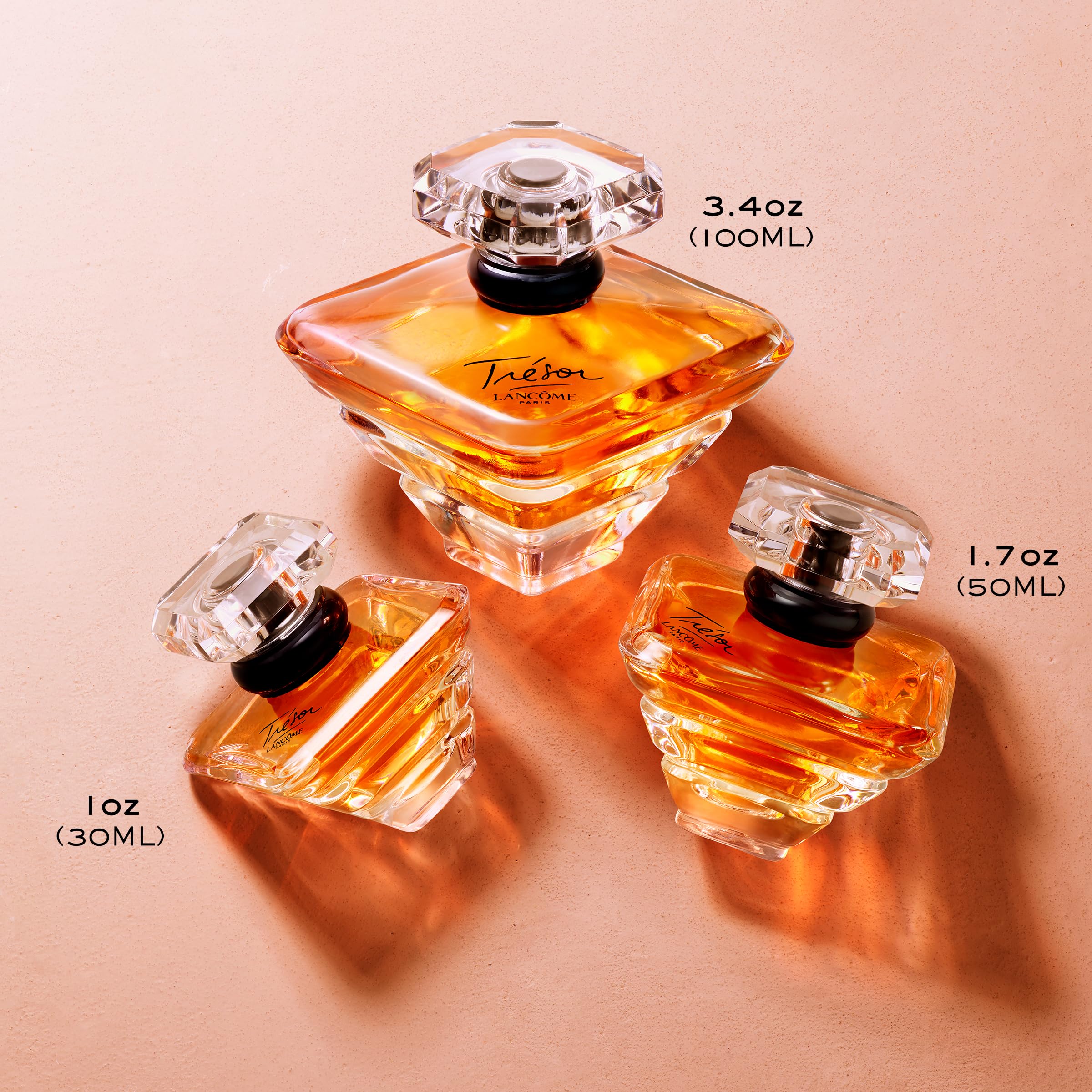 Lancôme Trésor With Notes of Rose Lilac Peach Apricot Blossom Elegant Romantic - Thumbnail 3