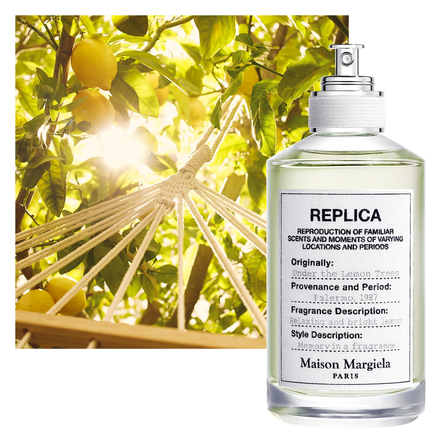 Maison Margiela Replica Under the Lemon Trees For Women EDT 3.4 oz - Thumbnail 2