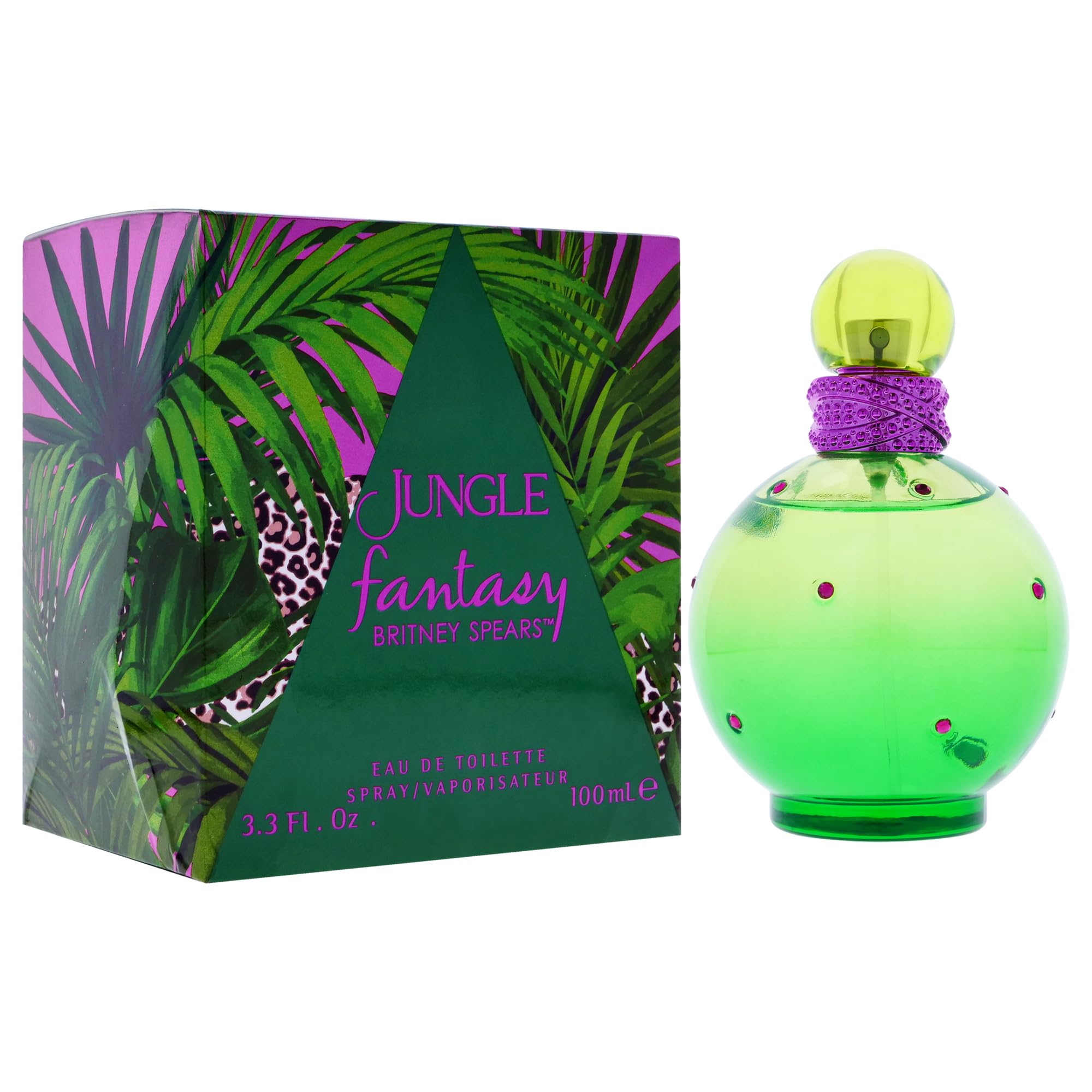 Britney Spears Jungle Fantasy Limited Edition 3.3 Fl Oz For Women EDT - Thumbnail 3