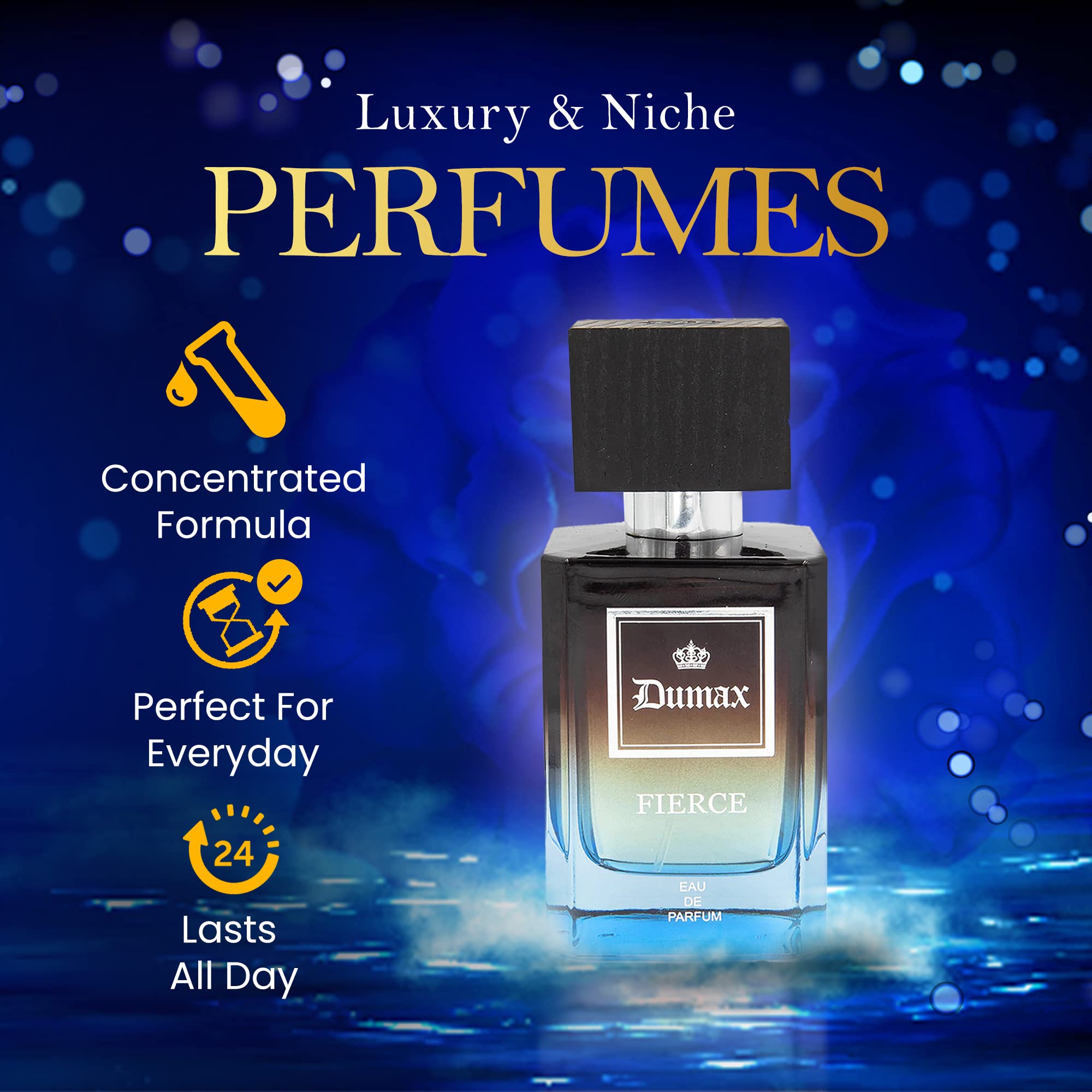 Dumax Fierce 3.4 M United Arab Emir. 1pcs Bybox EDP - Thumbnail 2