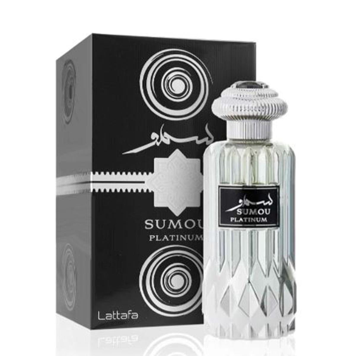 Lattafa Sumou Platinum for Unisex Unisex EDP 3.4 oz